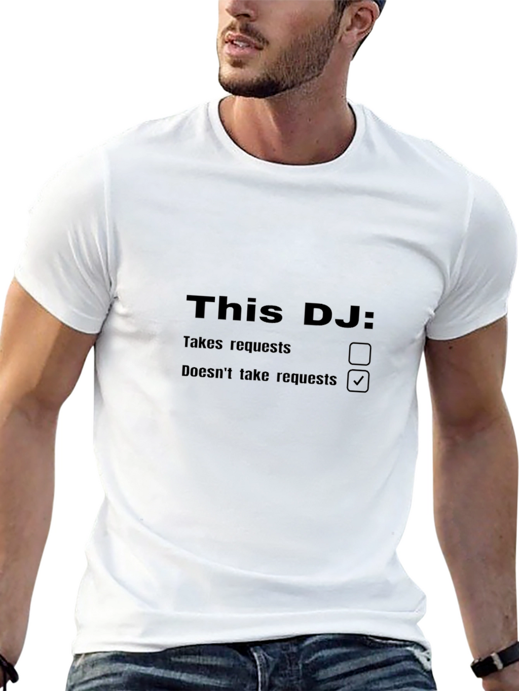 DJ Statement T-Shirt - No Requests