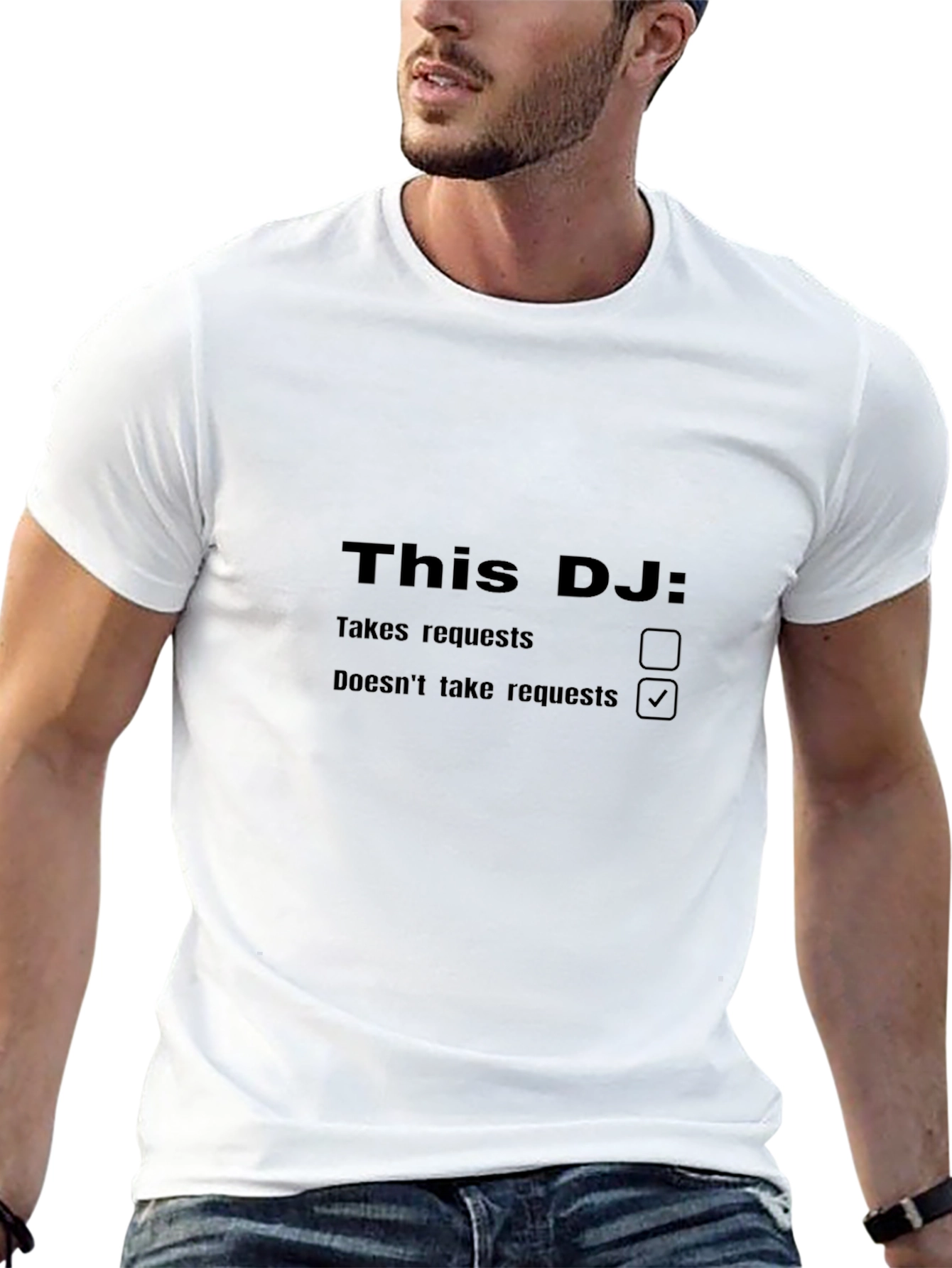 DJ Statement T-Shirt - No Requests