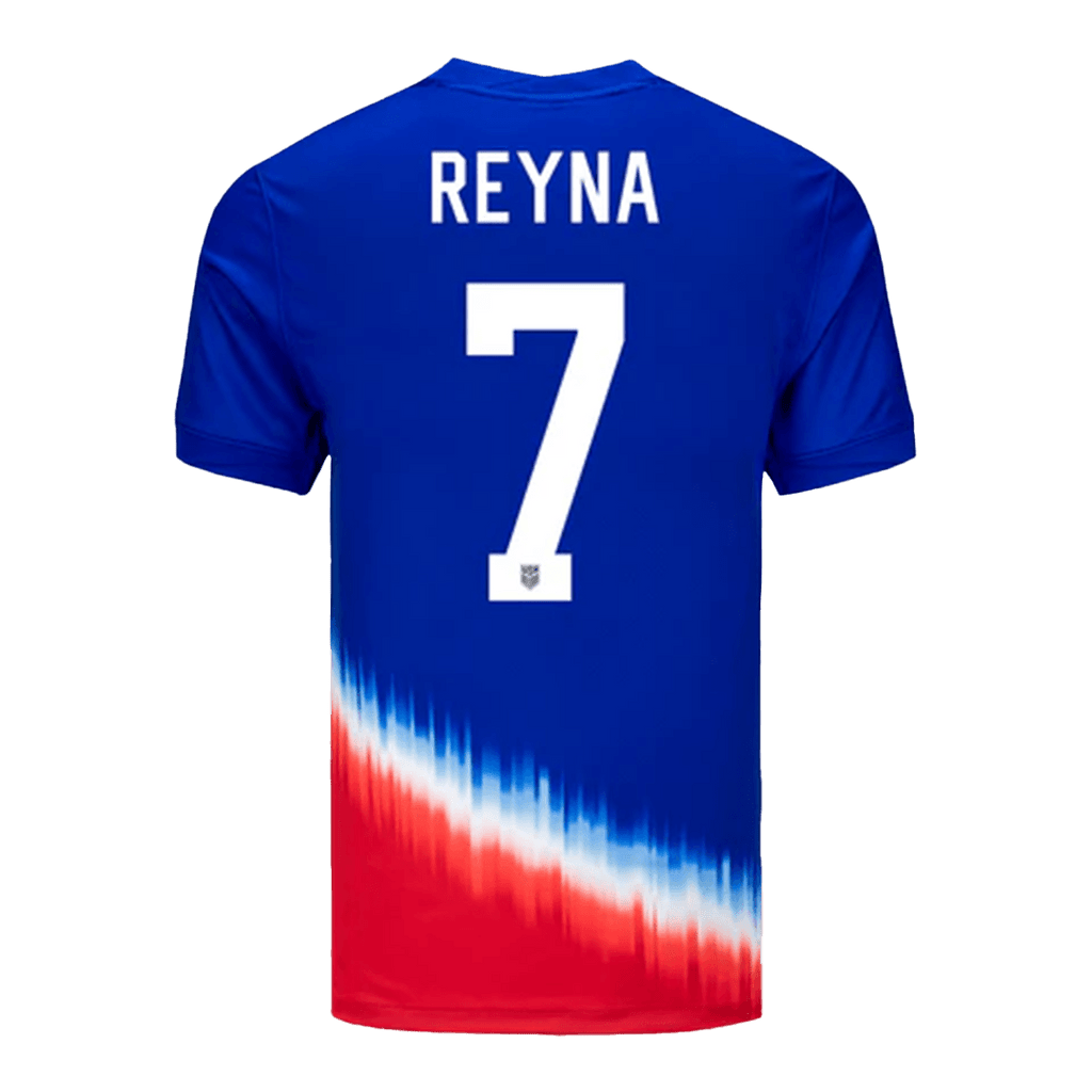 Giovanni Reyna #7 USMNT USA Away Jersey Copa America 2024