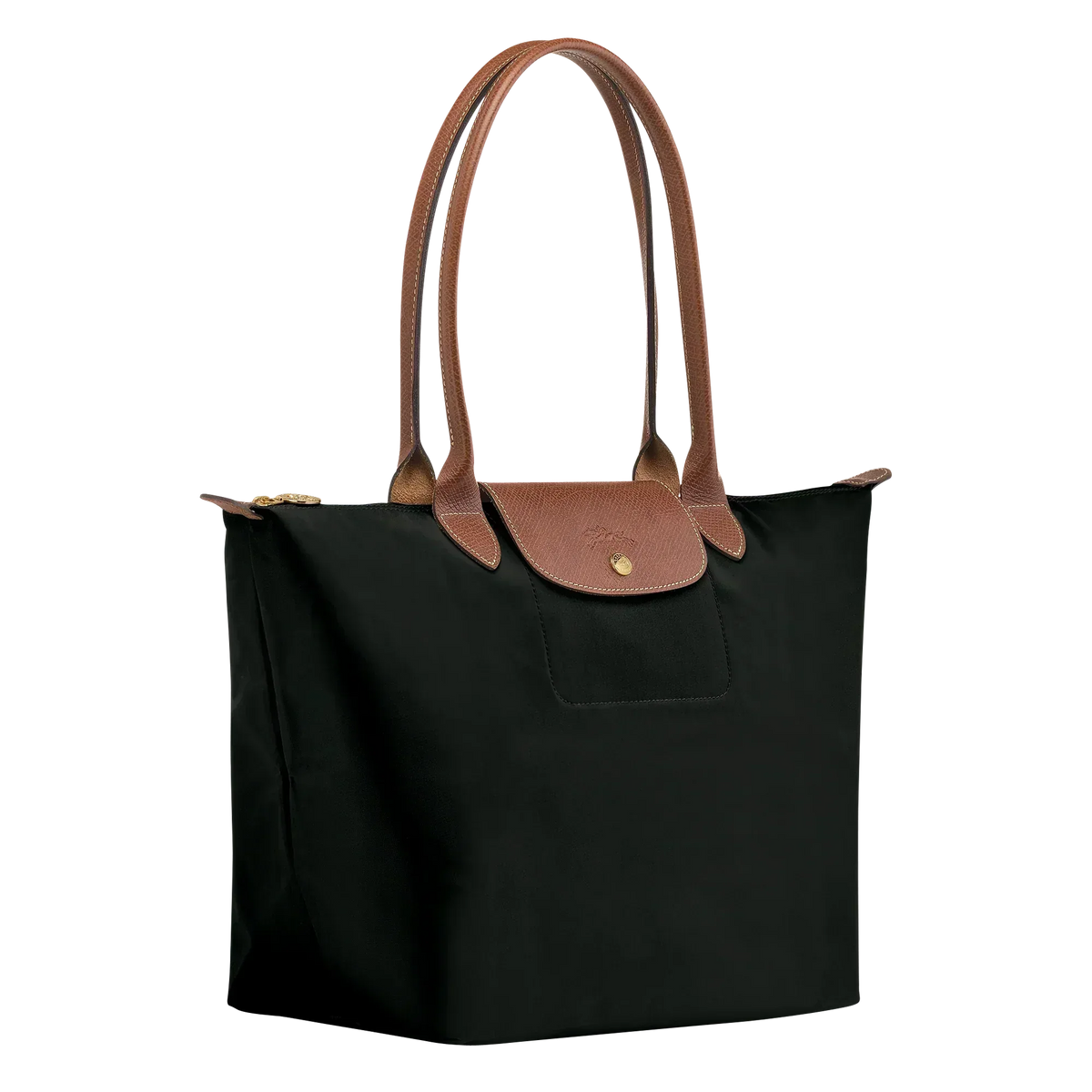 Longchamp - Small Le Pliage Handbag, Black