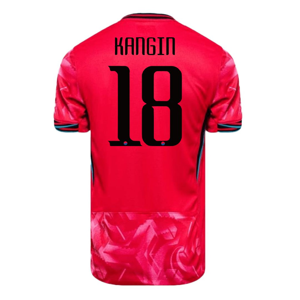 KANGIN #18 South Korea Home Jersey 2024