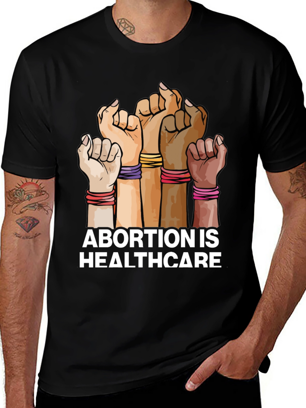 Abortion is Healthcare Graphic Tee