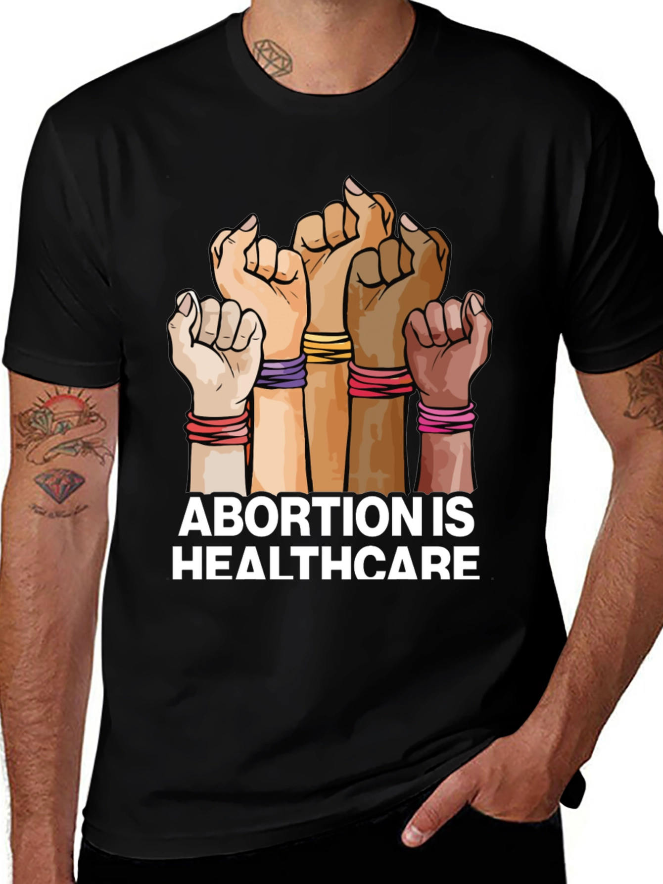 Abortion is Healthcare Graphic Tee