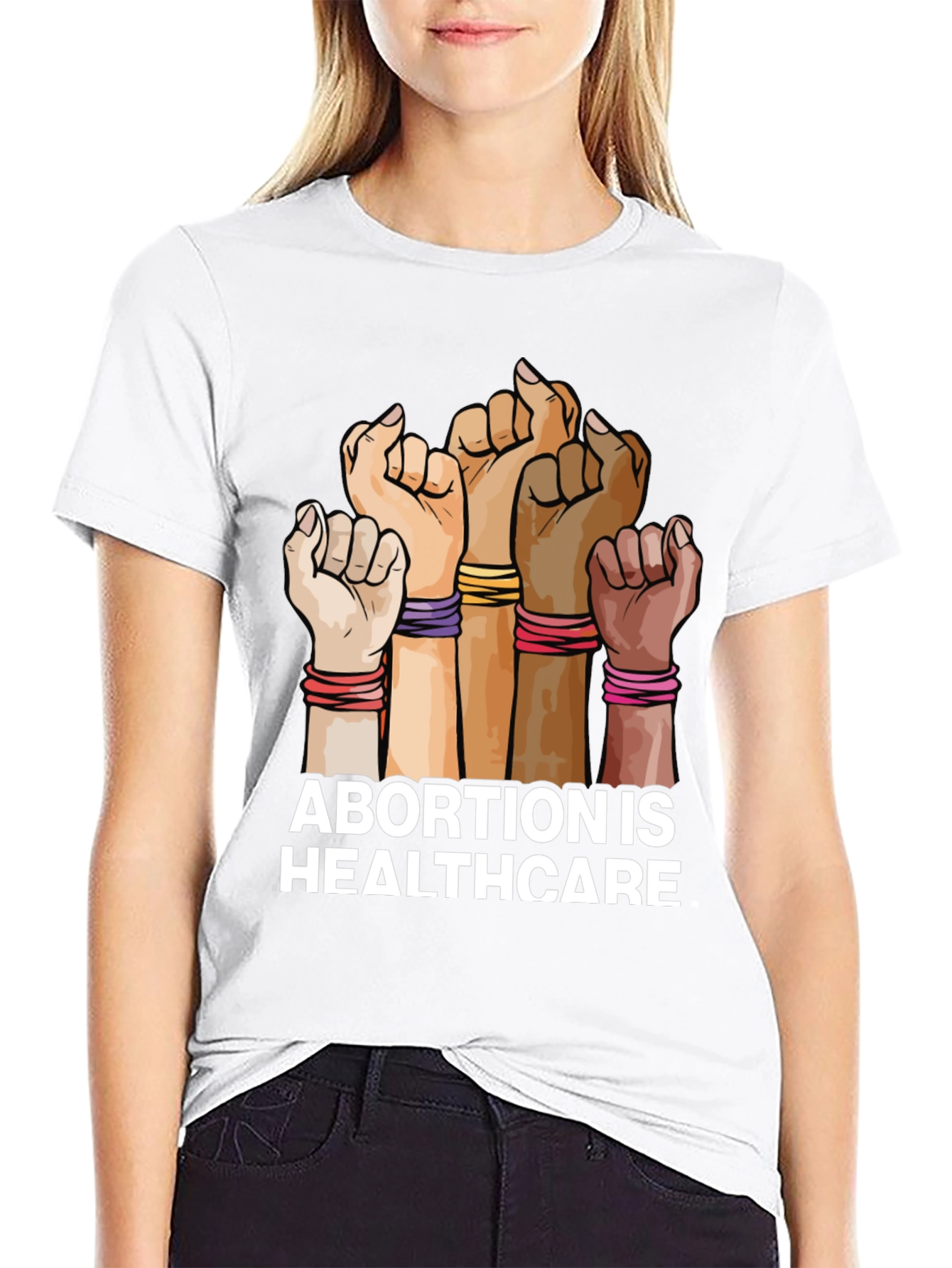 Abortion is Healthcare Graphic Tee