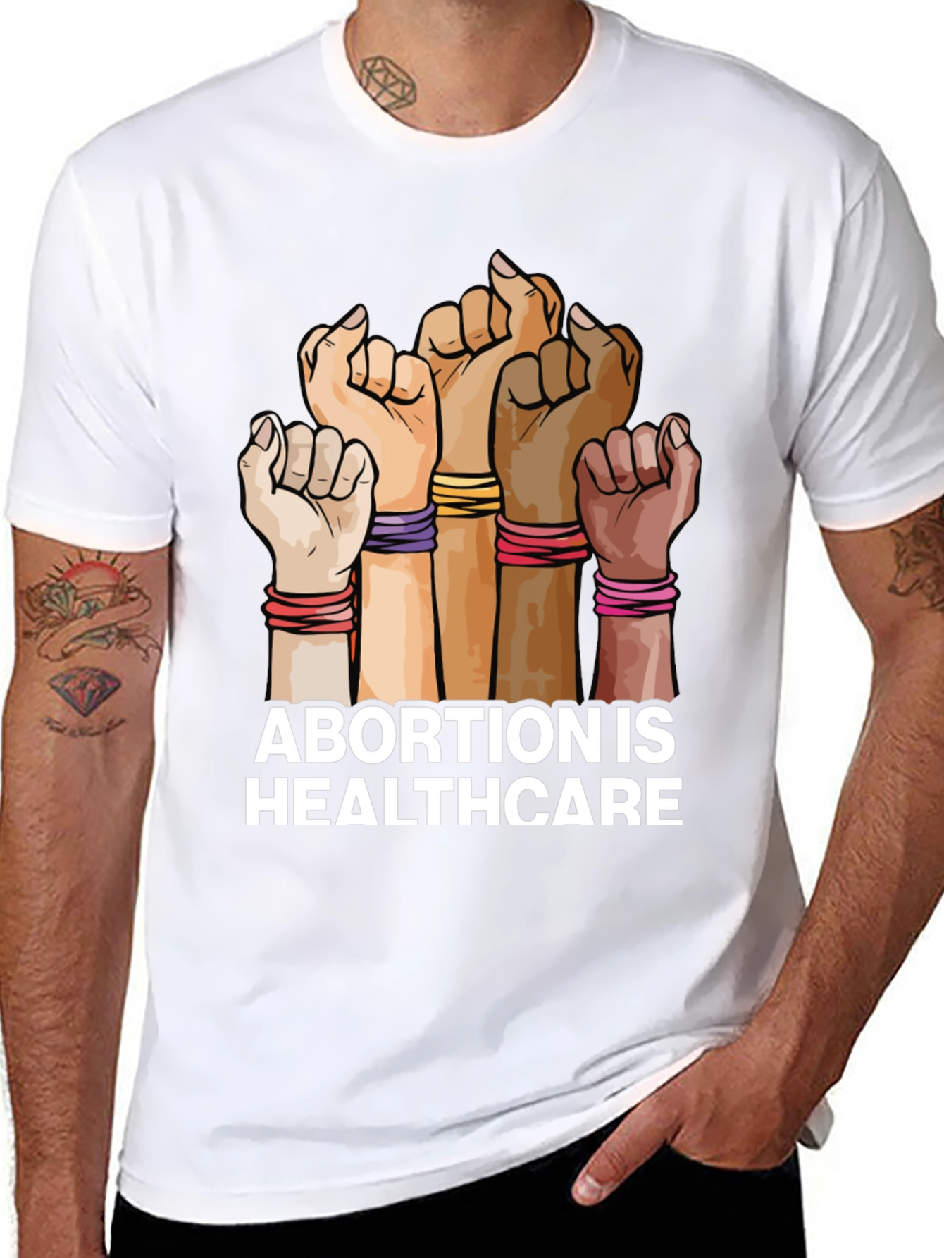 Abortion is Healthcare Graphic Tee