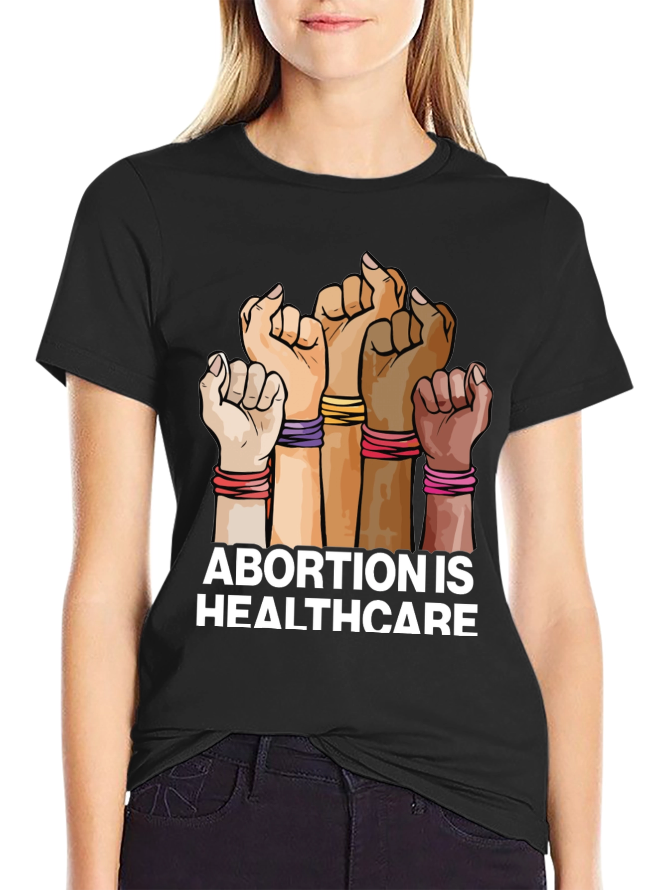 Abortion is Healthcare Graphic Tee