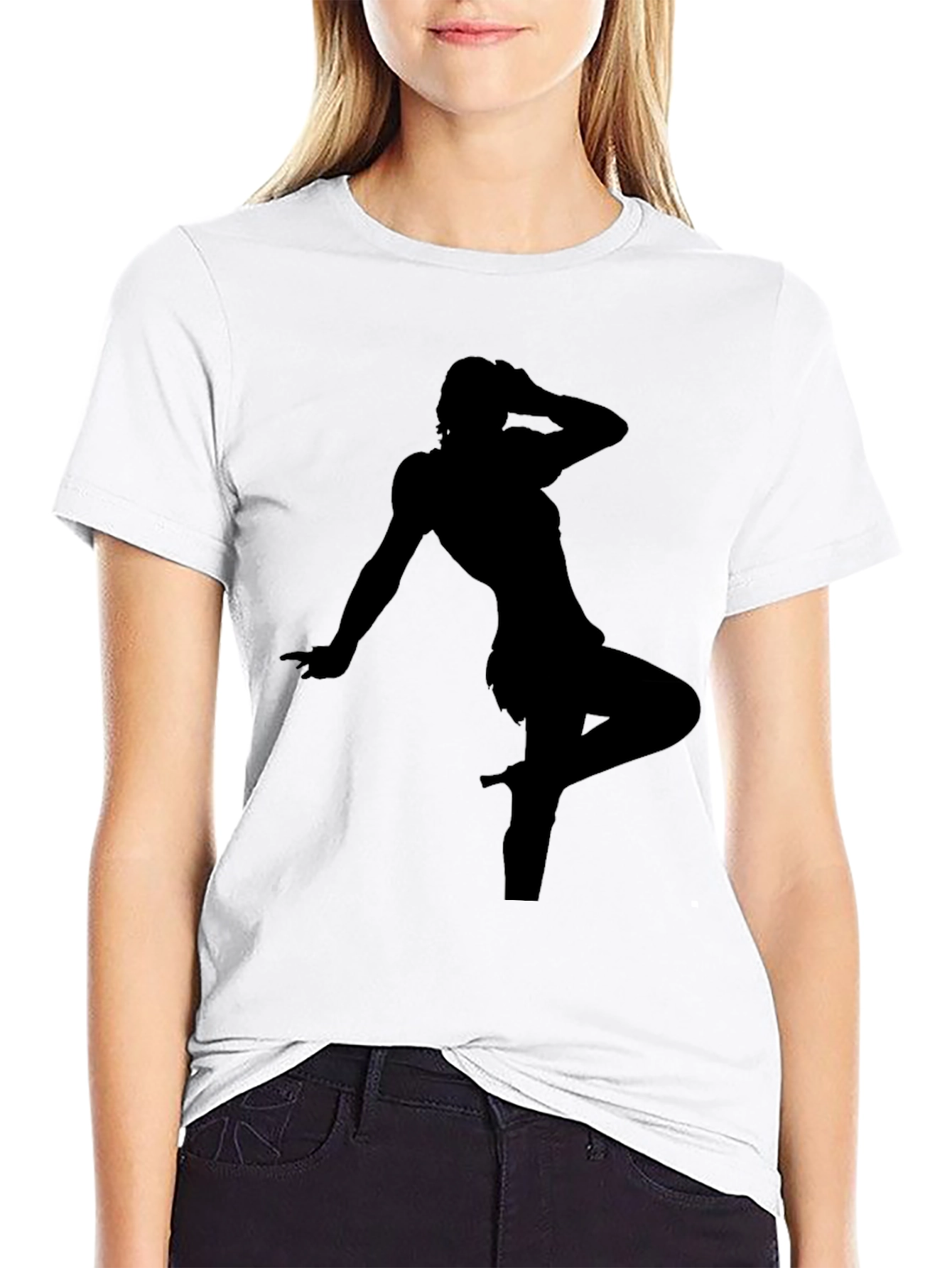 Silhouette Graphic T-Shirt - Modern Style