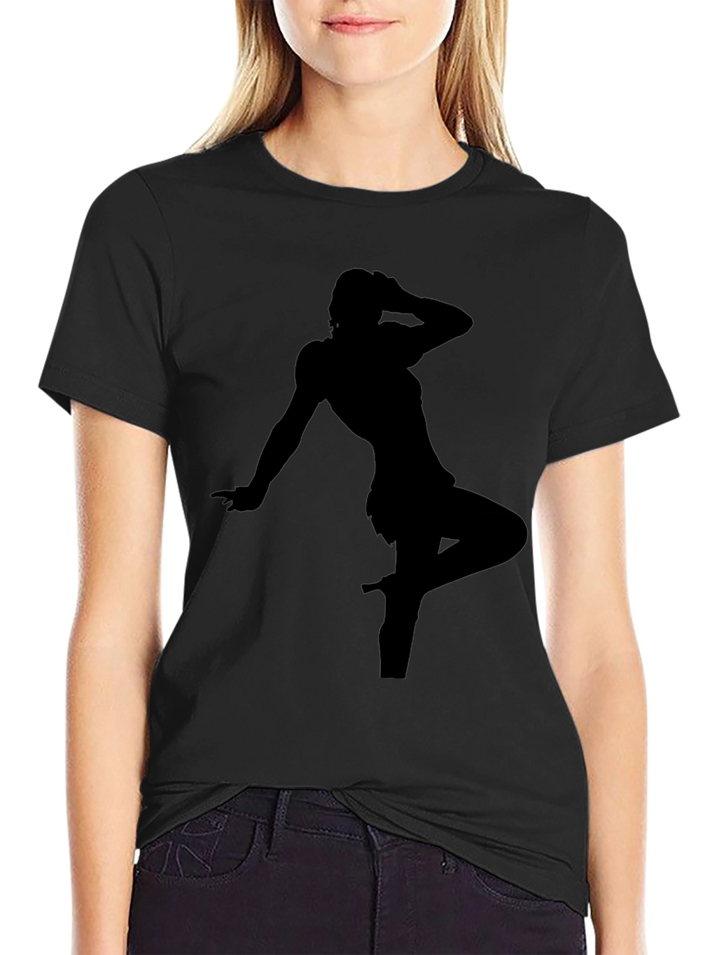 Silhouette Graphic T-Shirt - Modern Style