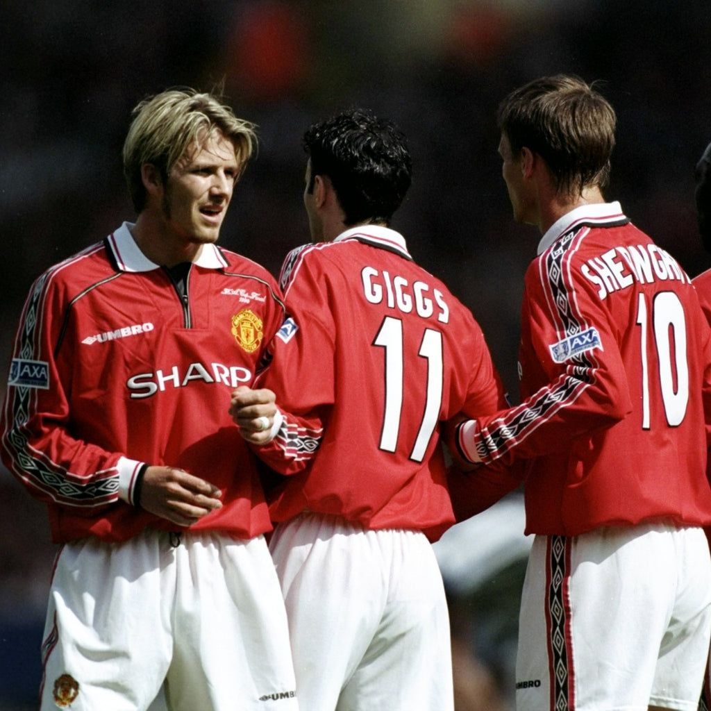 Retro Player Version Manchester United Home Jersey 1998/99
