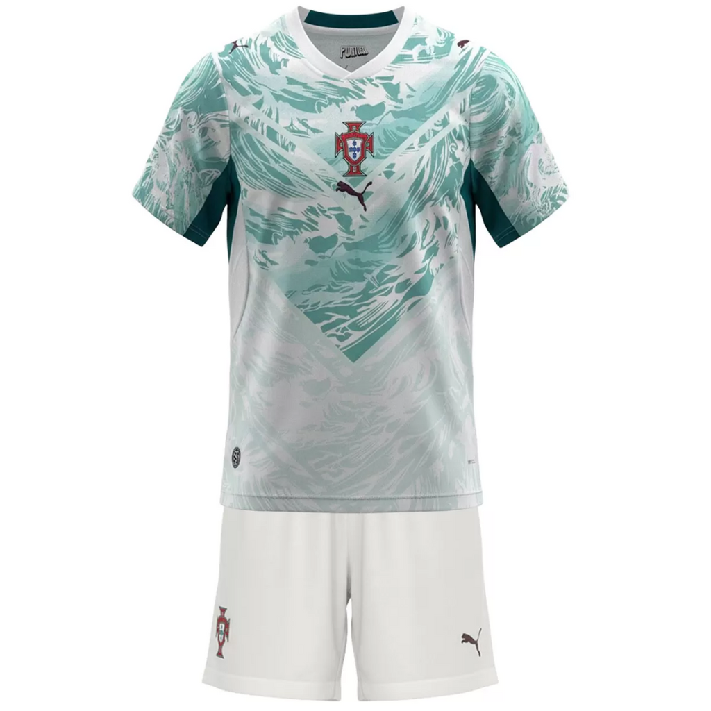 Kid's Portugal Away Kit World Cup 2026
