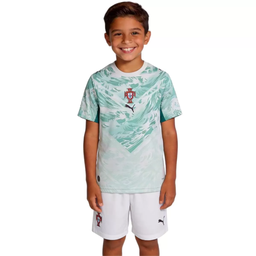 Kid's Portugal Away Kit World Cup 2026