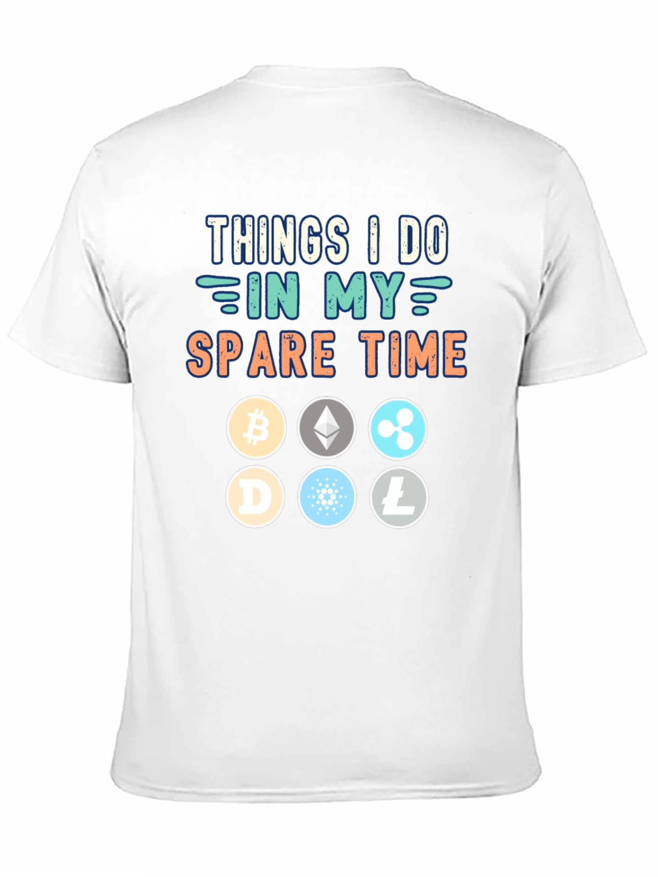 Crypto Investor T-Shirt - Things I Do In My Spare Time