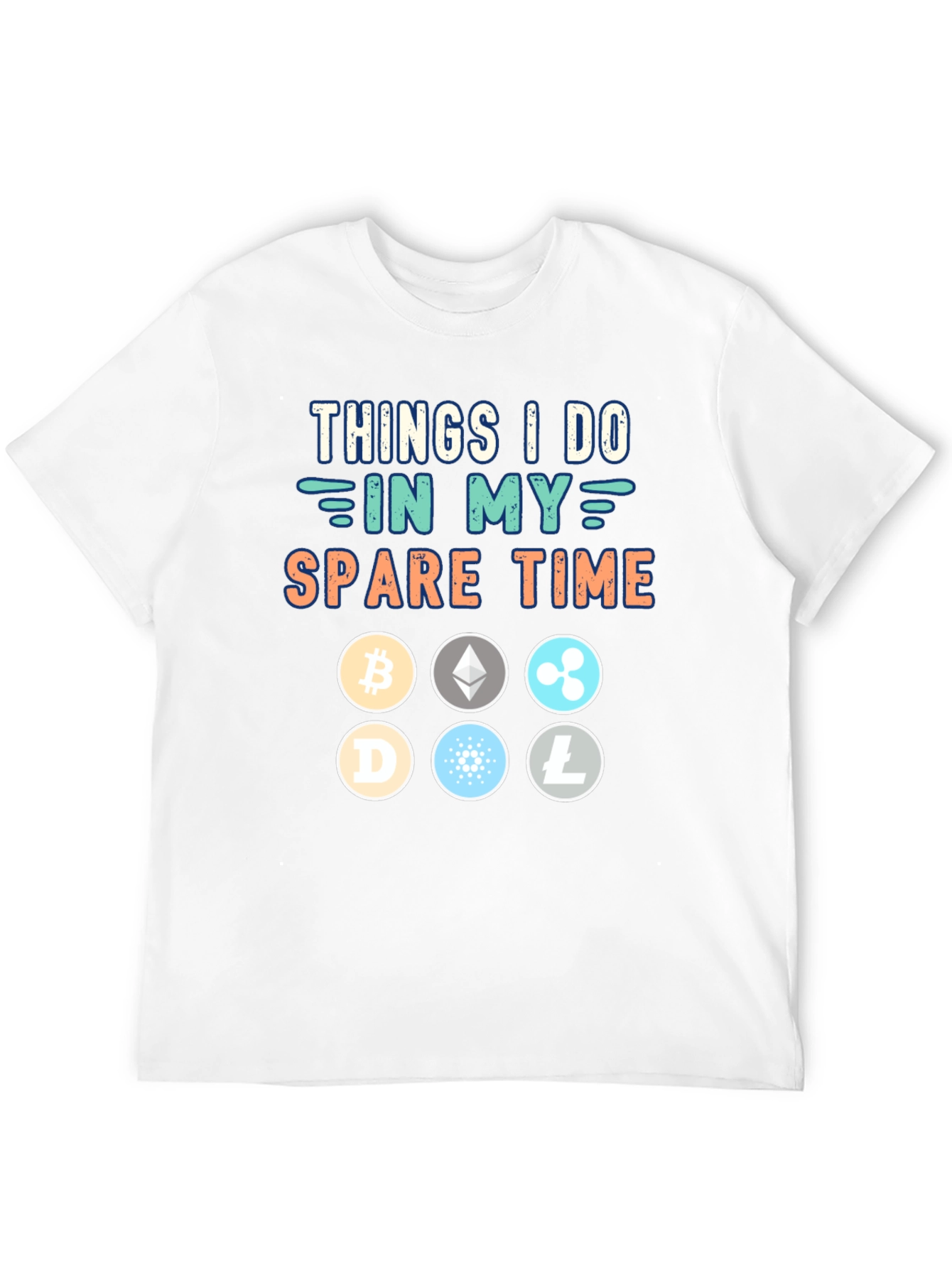 Crypto Investor T-Shirt - Things I Do In My Spare Time