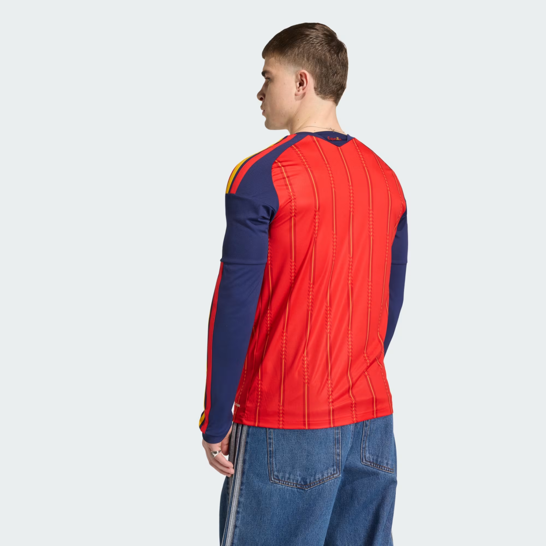Spain Home Long Sleeve Jersey World Cup 2026