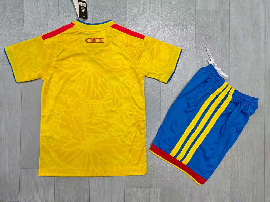 KIDS Colombia National Team Copa America Home Mini Kit