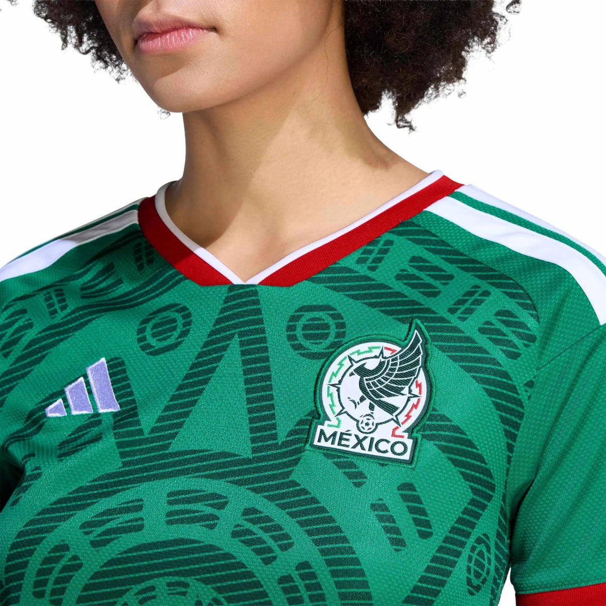 2026 Mexico Women's Stadium Home Soccer Jersey (Custom)