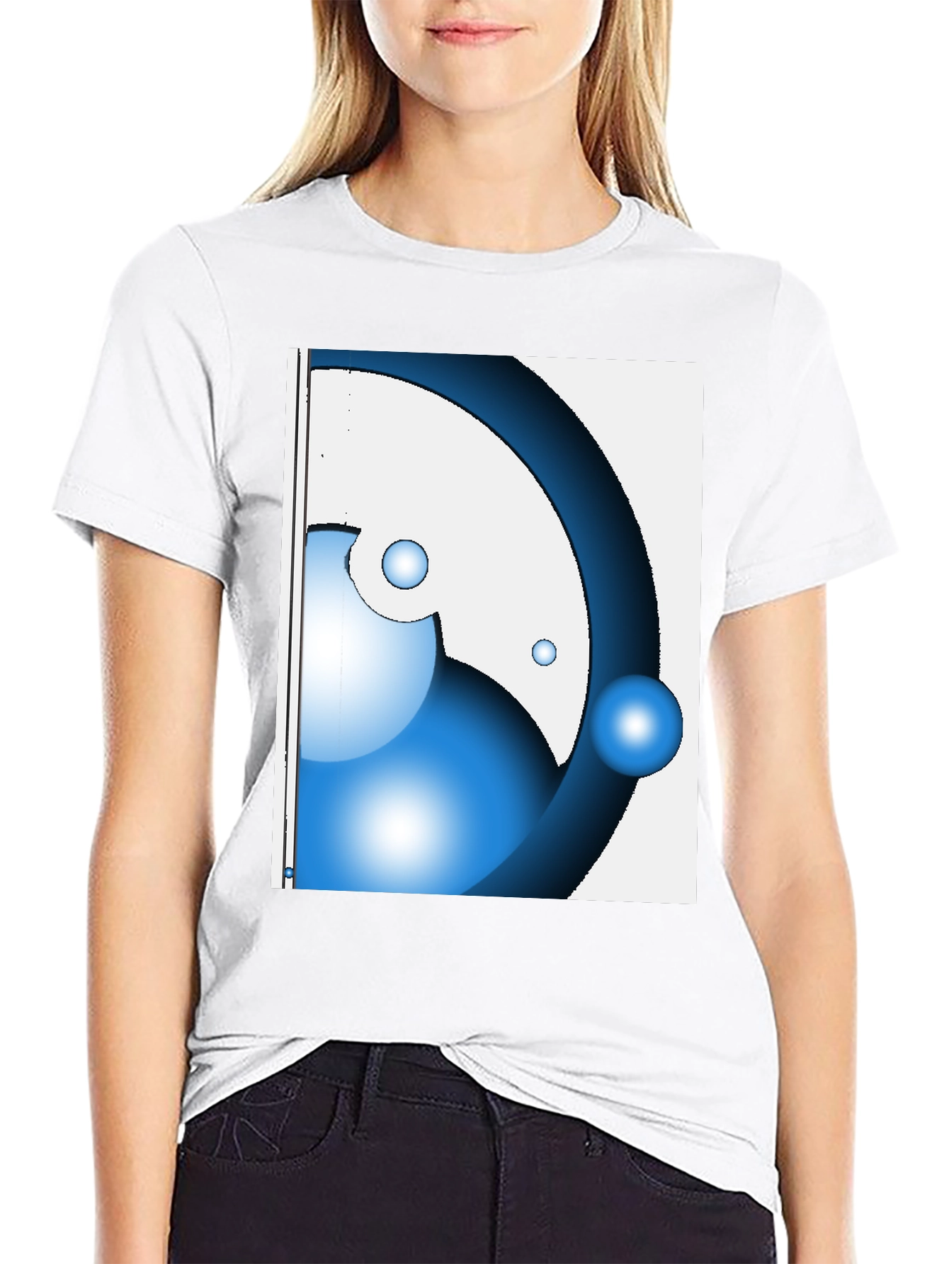 Abstract Graphic Tee - Modern Design T-Shirt
