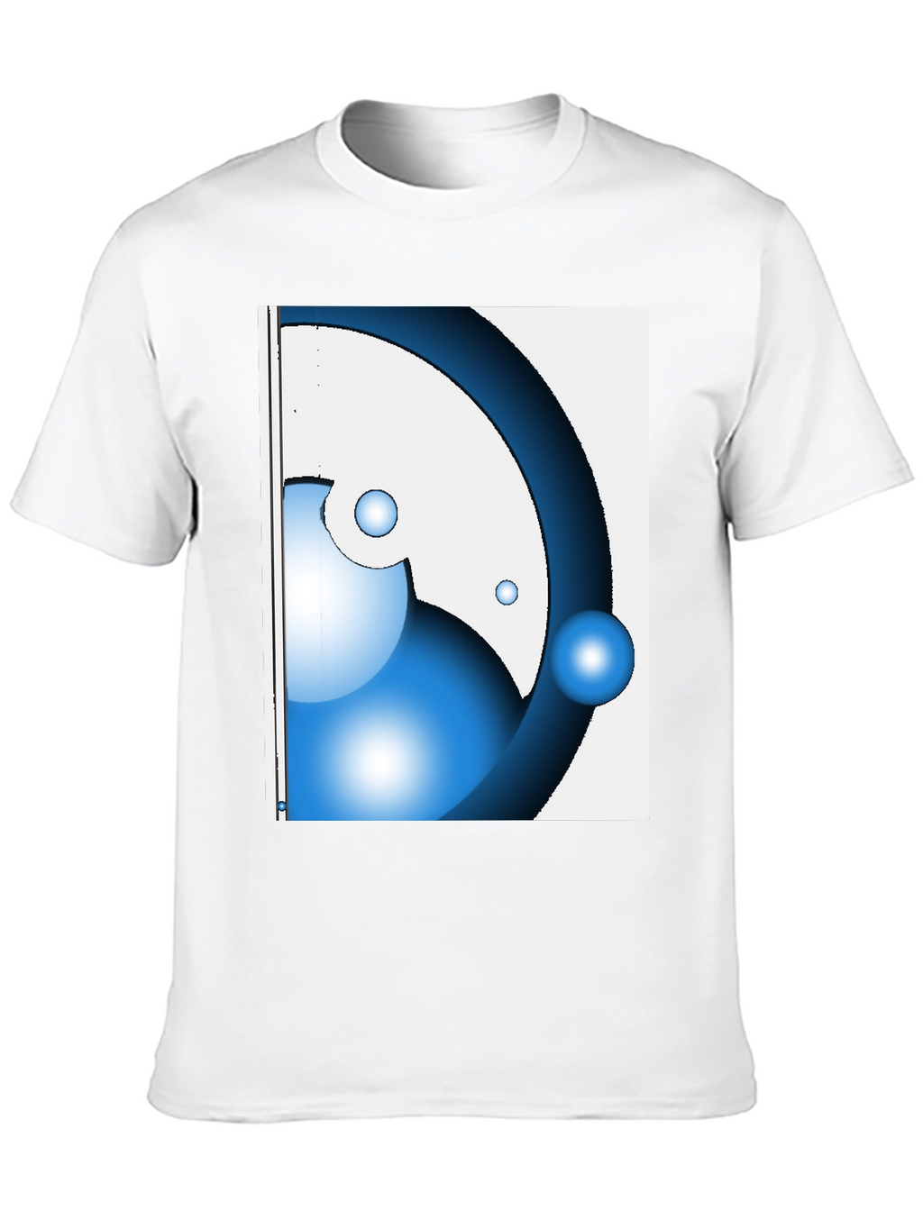 Abstract Graphic Tee - Modern Design T-Shirt