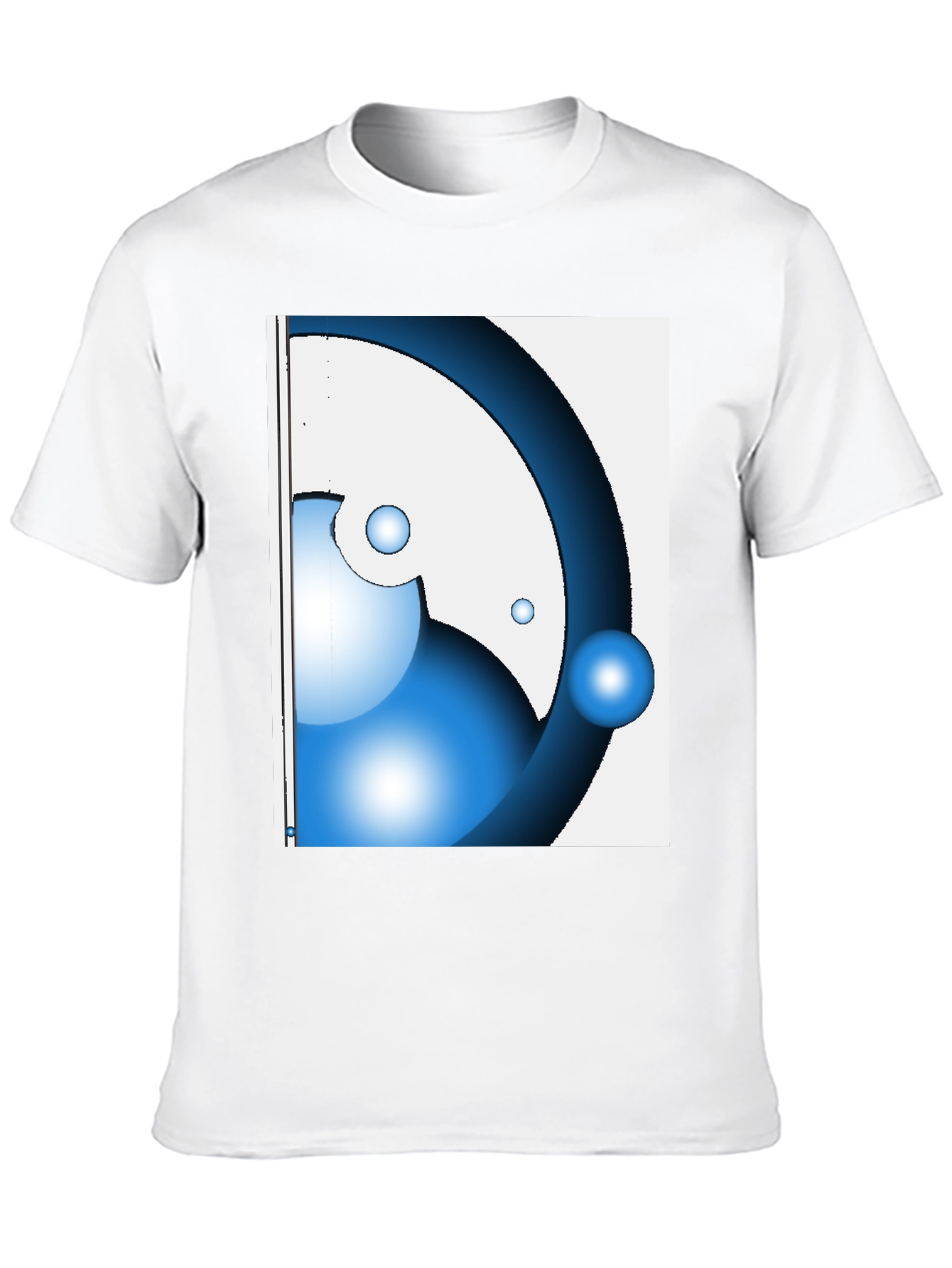 Abstract Graphic Tee - Modern Design T-Shirt