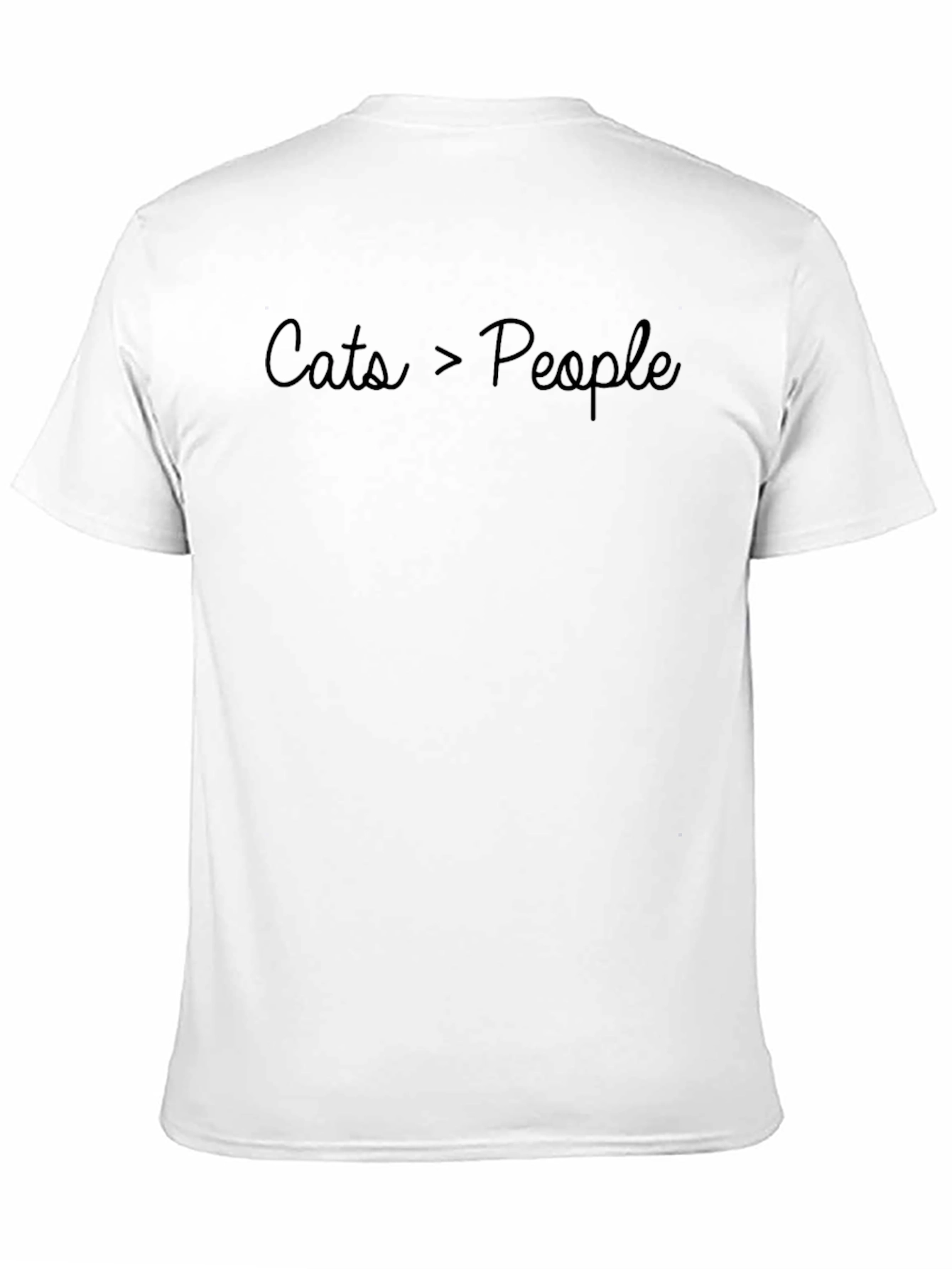 Cats > People T-Shirt - Funny Cat Lover Tee