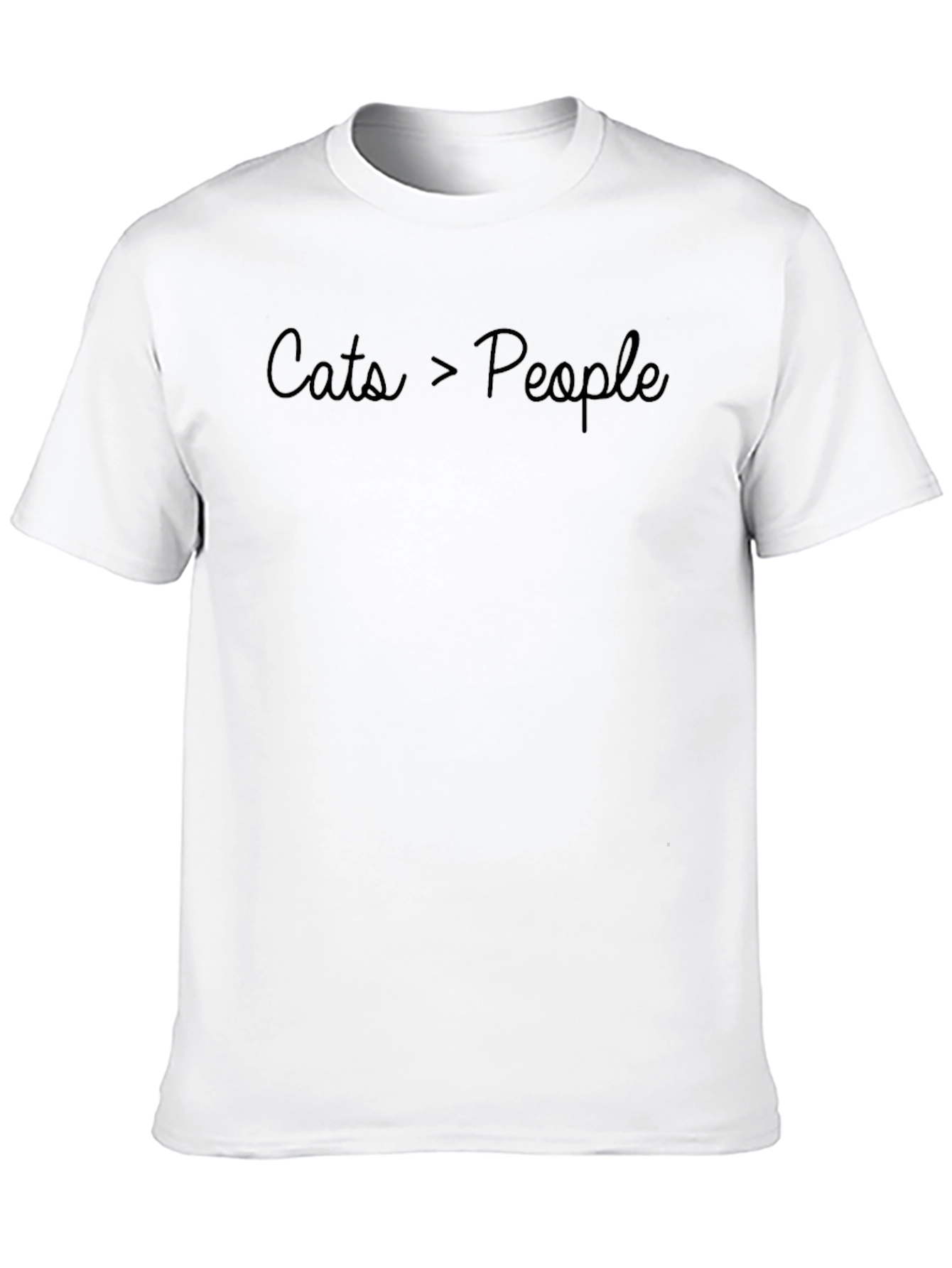 Cats > People T-Shirt - Funny Cat Lover Tee
