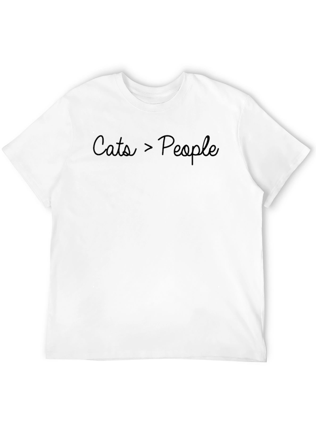 Cats > People T-Shirt - Funny Cat Lover Tee