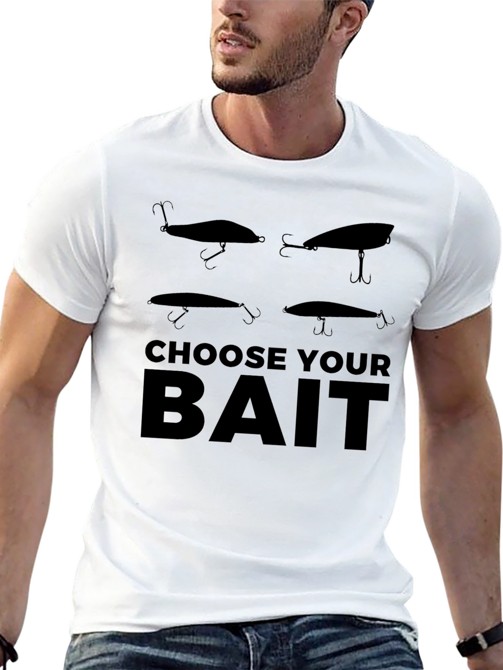 Choose Your Bait Fishing Lure T-Shirt