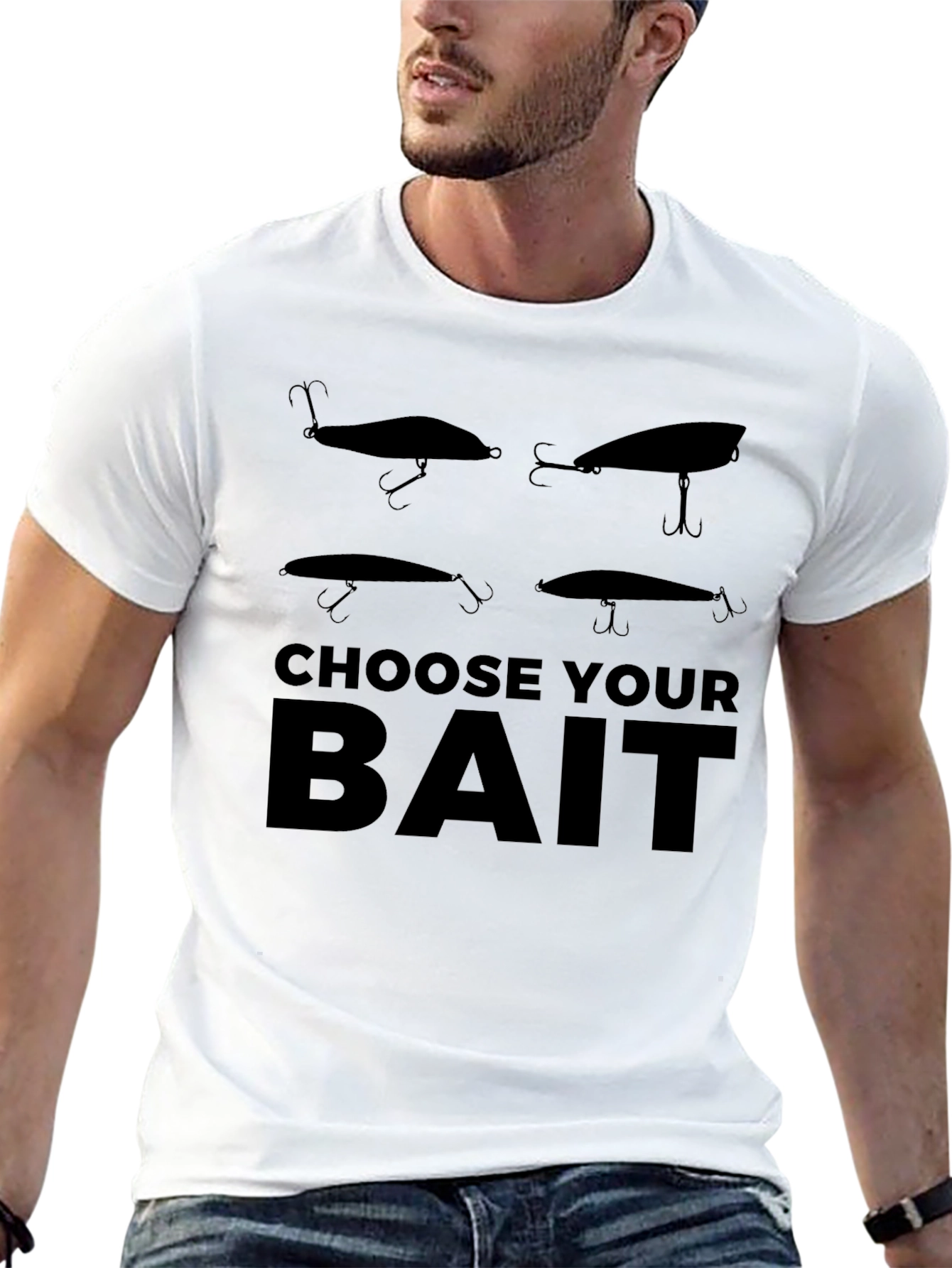 Choose Your Bait Fishing Lure T-Shirt