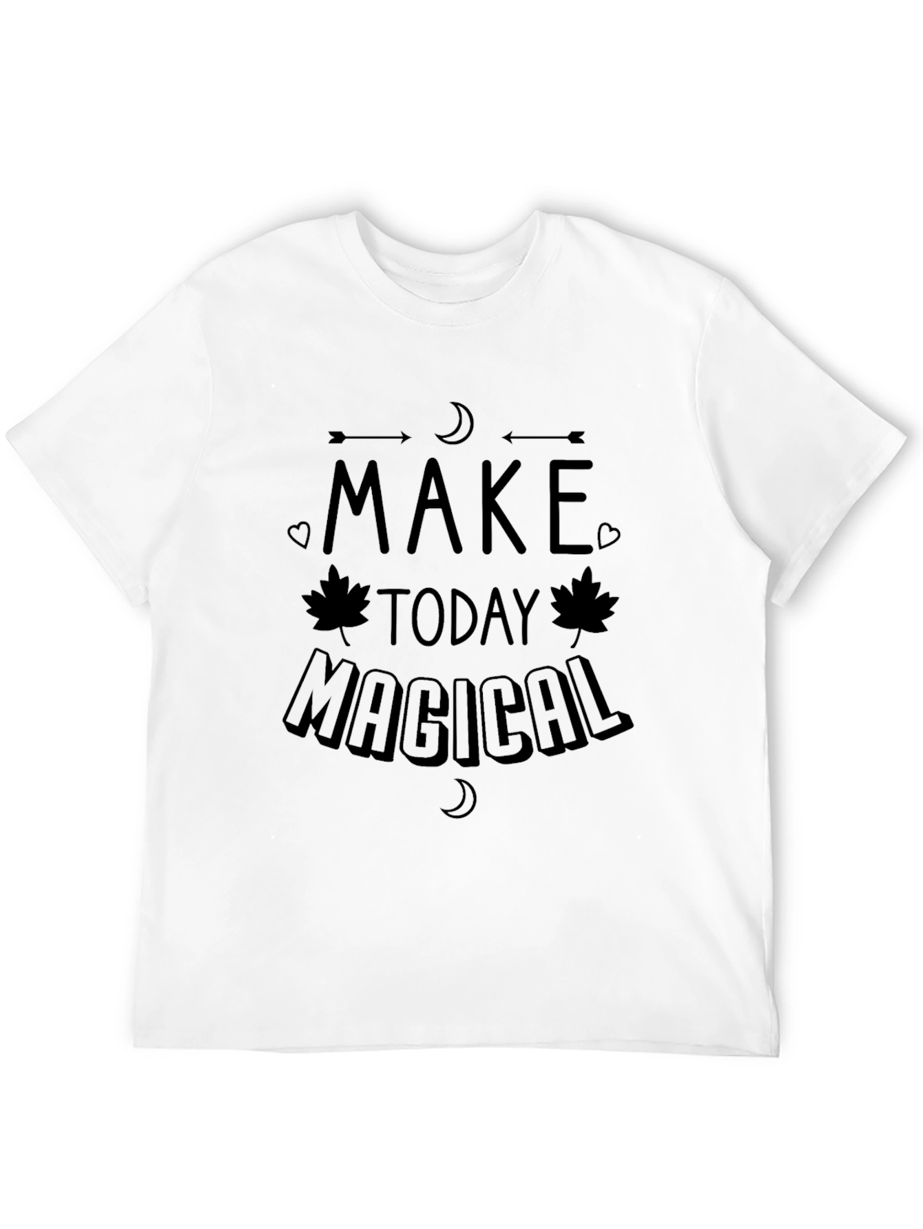 Magical Today Black Graphic Tee