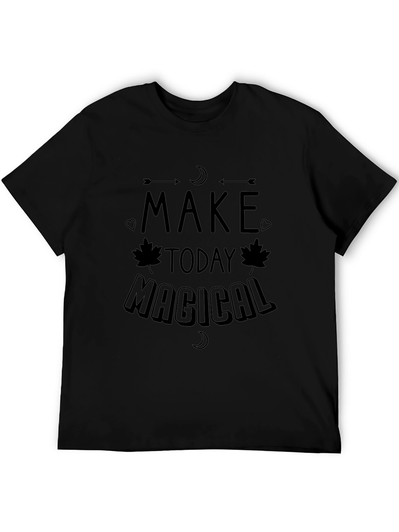 Magical Today Black Graphic Tee