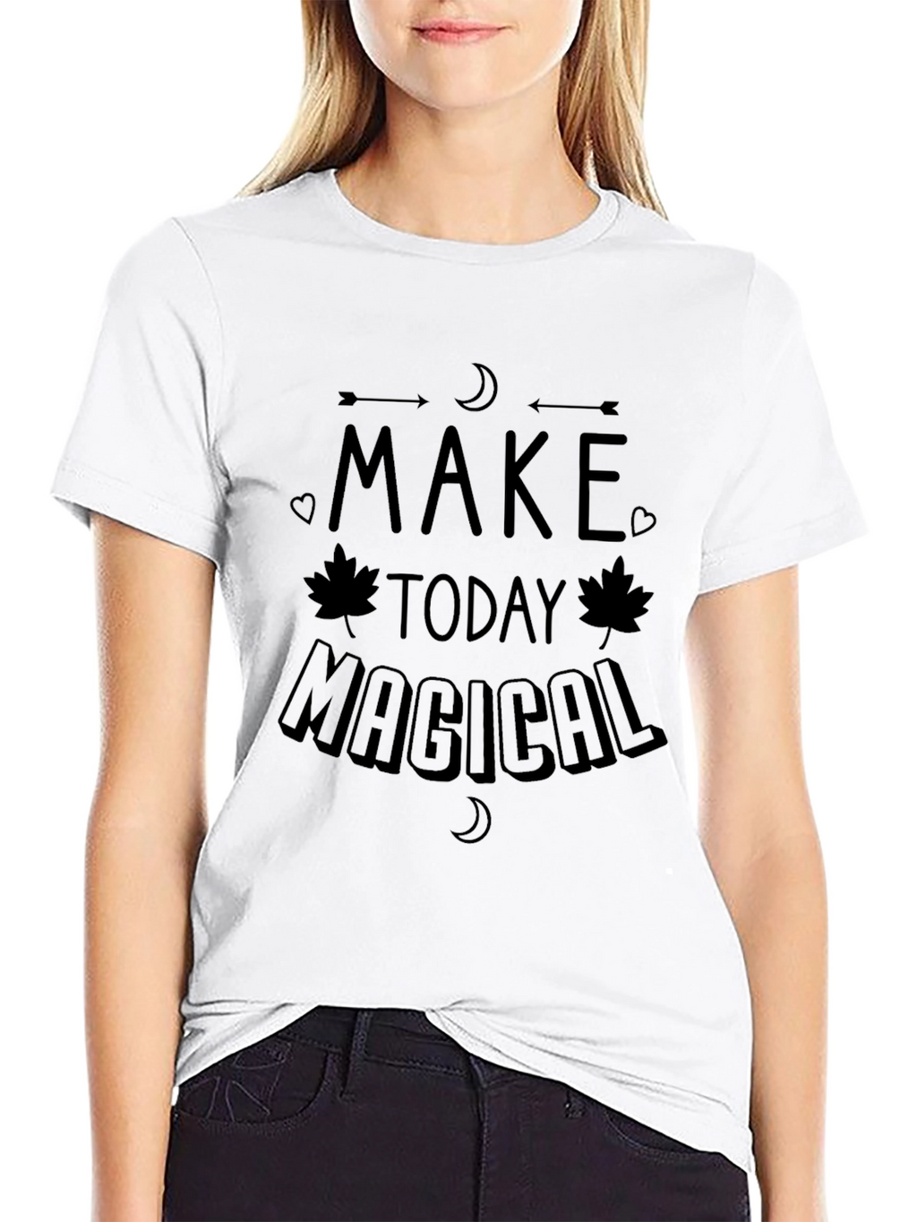 Magical Today Black Graphic Tee
