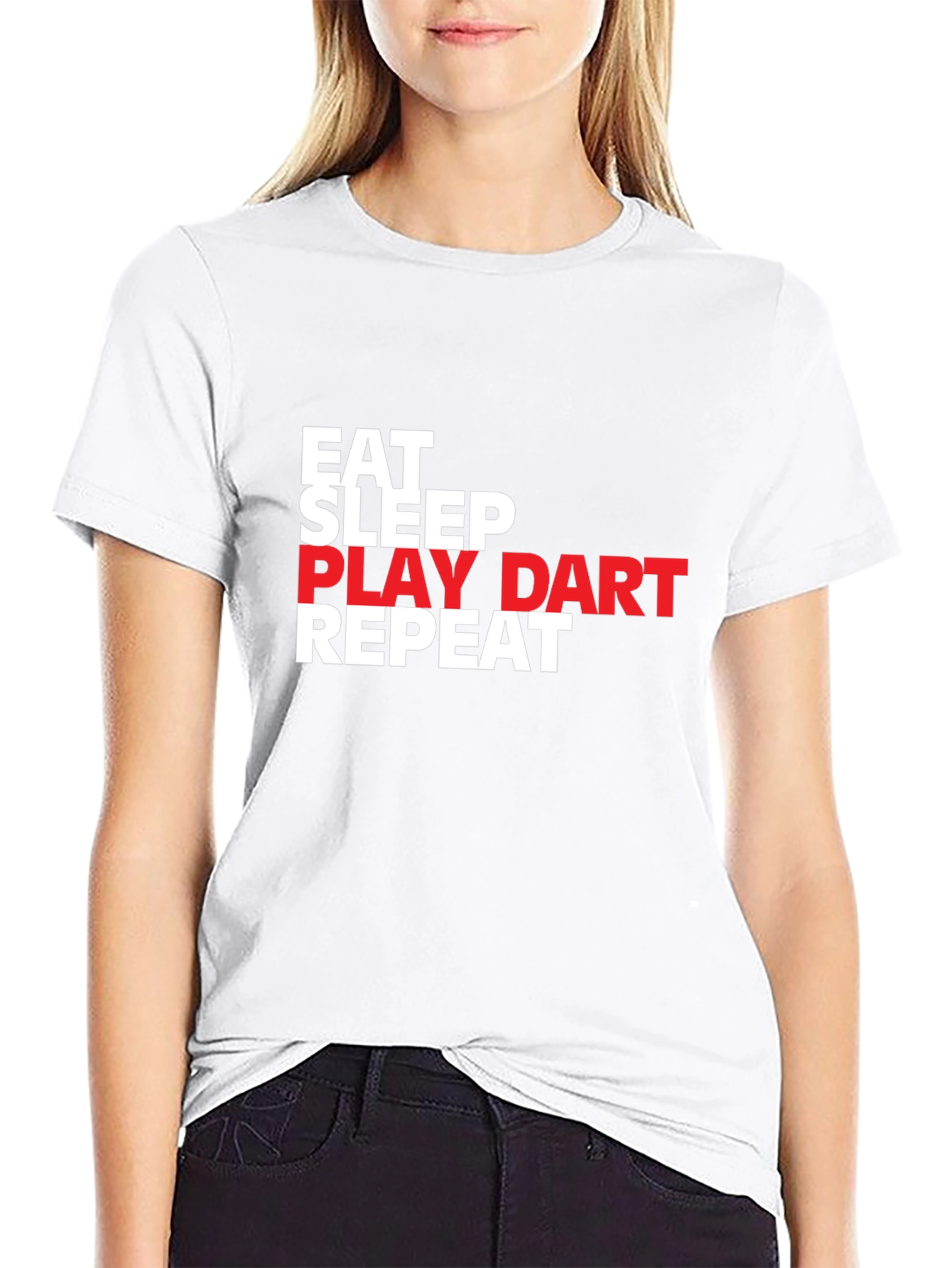 Eat Sleep Play Dart Repeat T-Shirt