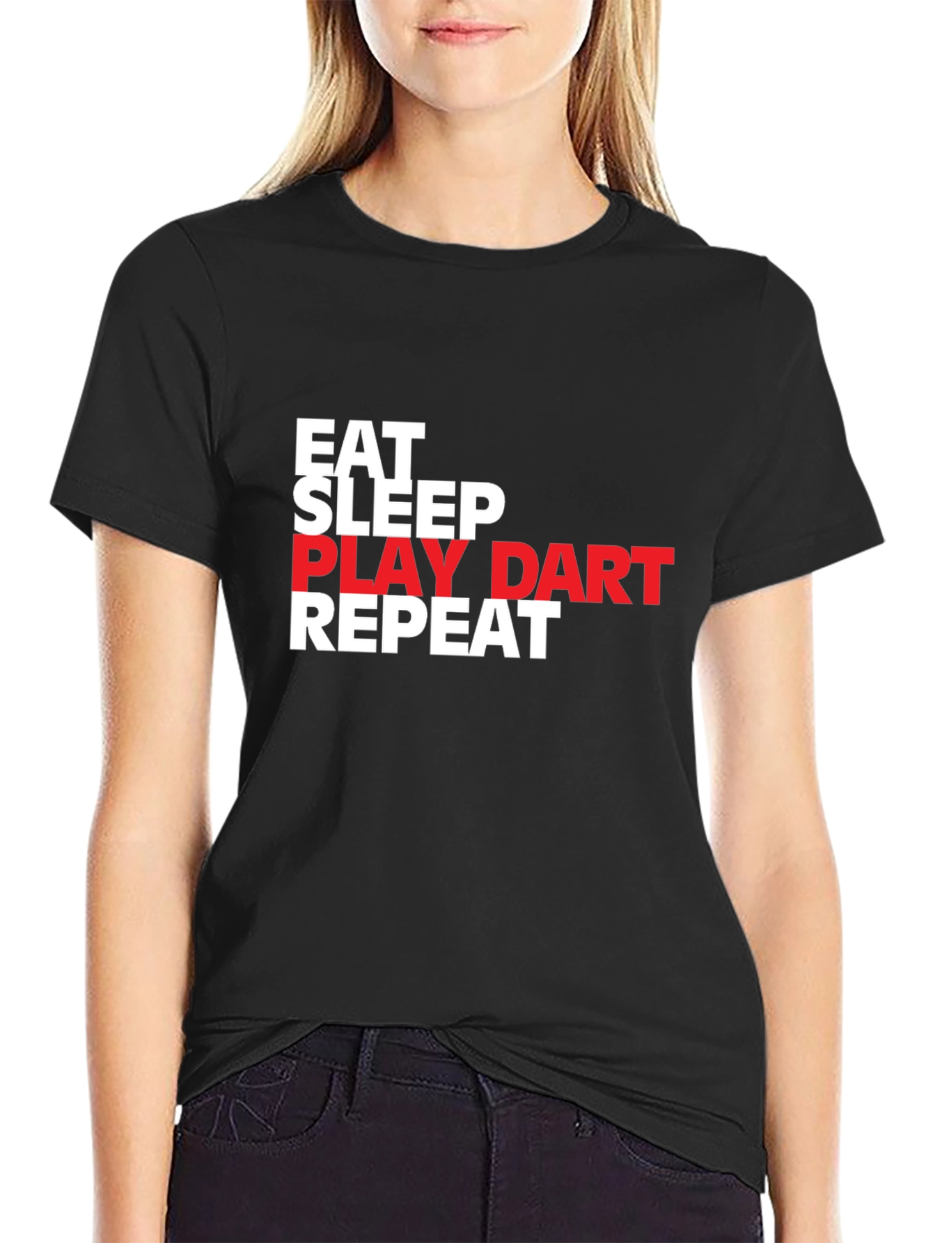 Eat Sleep Play Dart Repeat T-Shirt