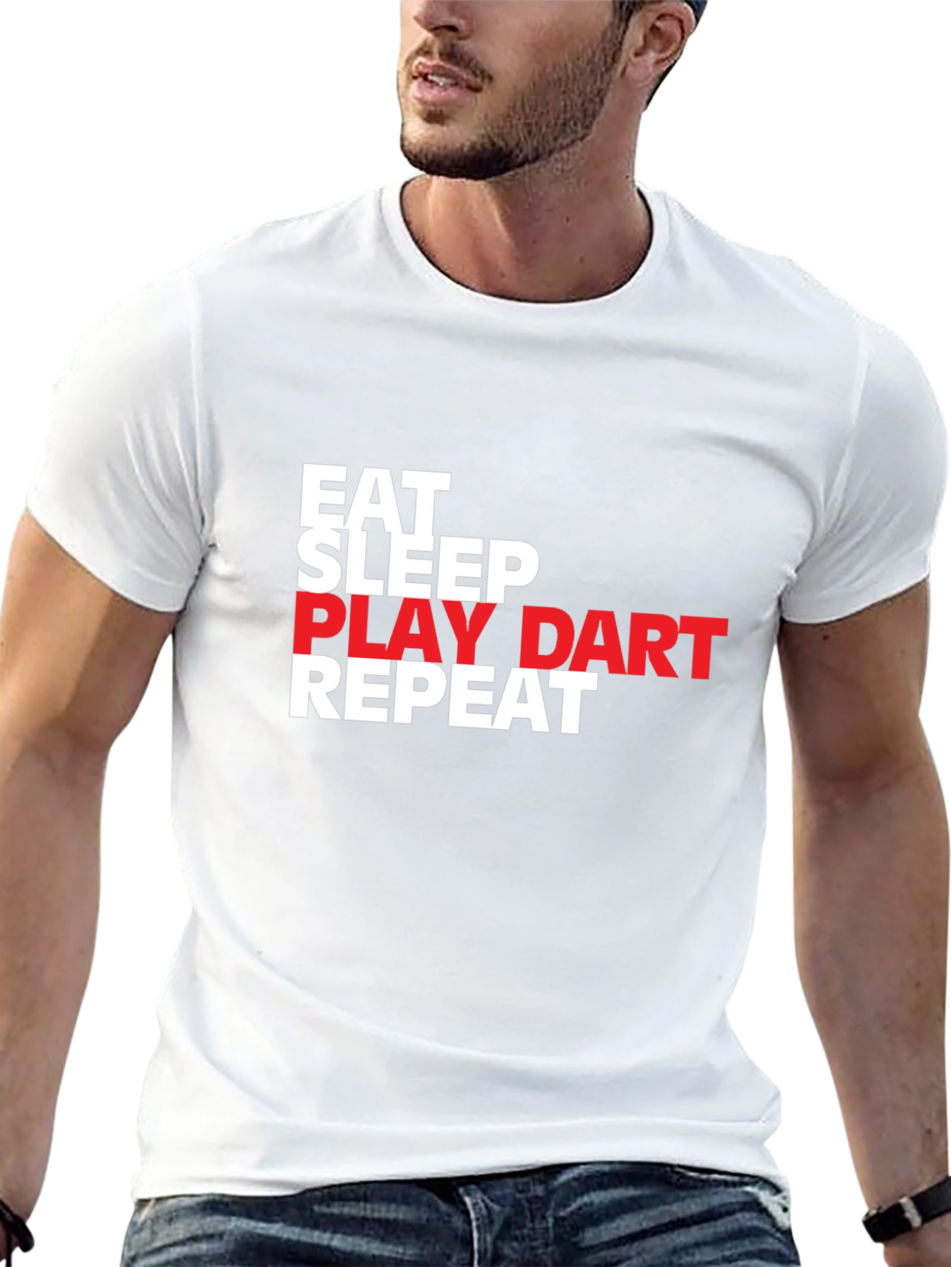 Eat Sleep Play Dart Repeat T-Shirt