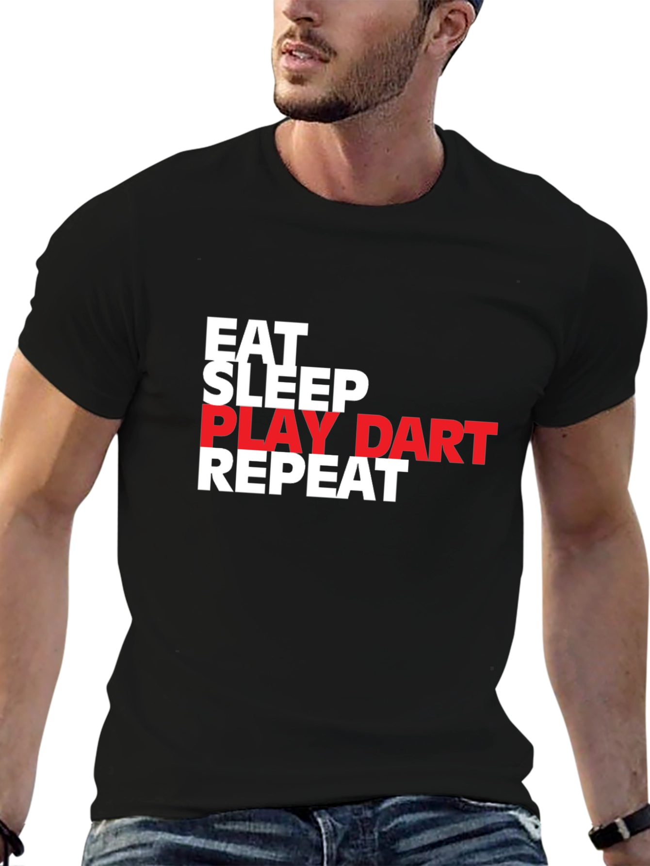Eat Sleep Play Dart Repeat T-Shirt
