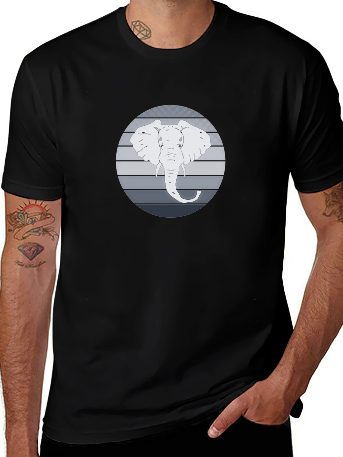 Elephant Graphic Tee - Stylish & Comfortable