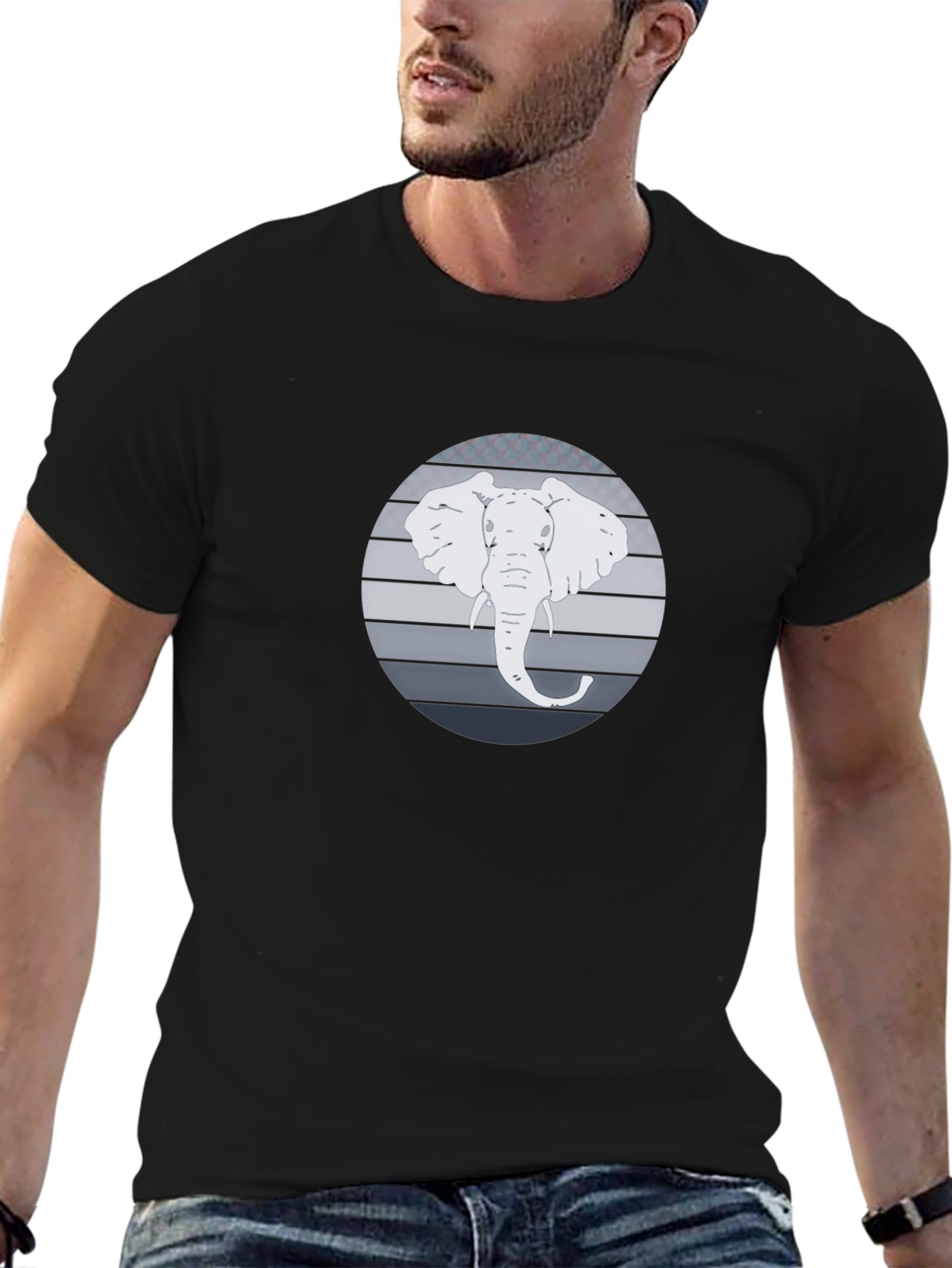 Elephant Graphic Tee - Stylish & Comfortable