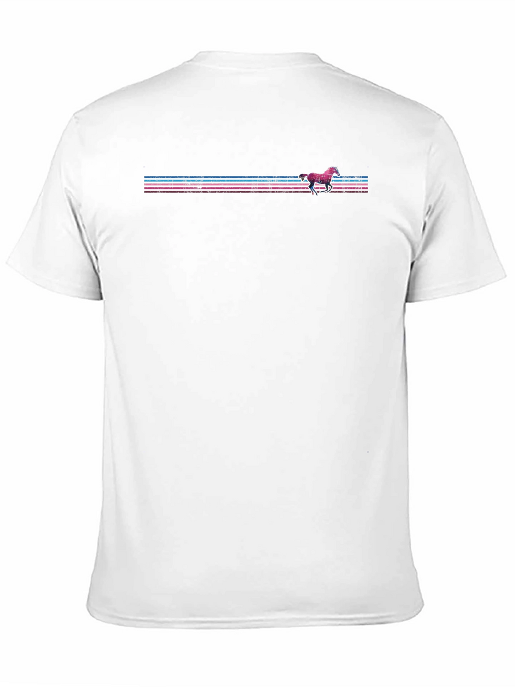 Retro Horse Graphic Tee - Black