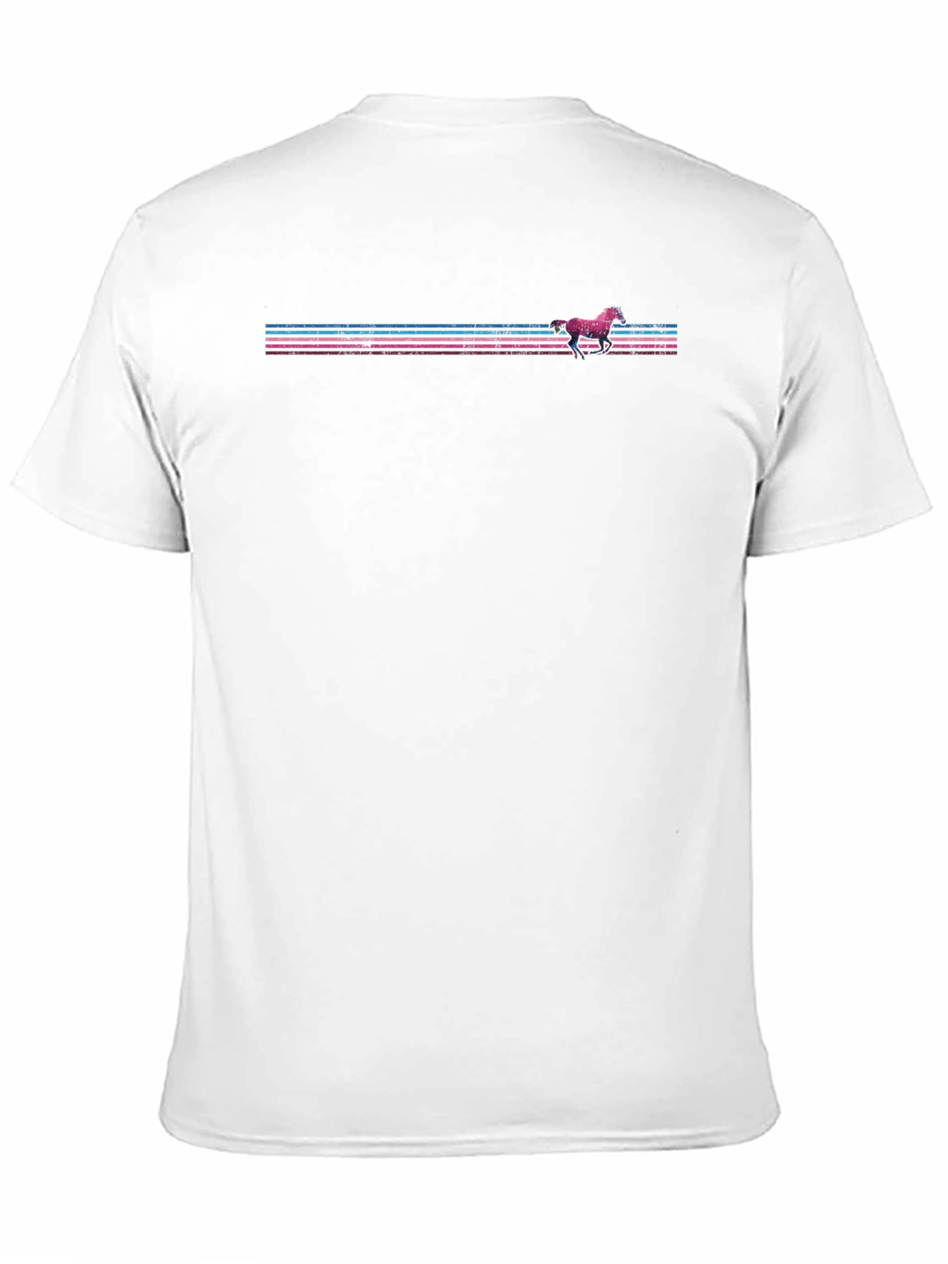 Retro Horse Graphic Tee - Black