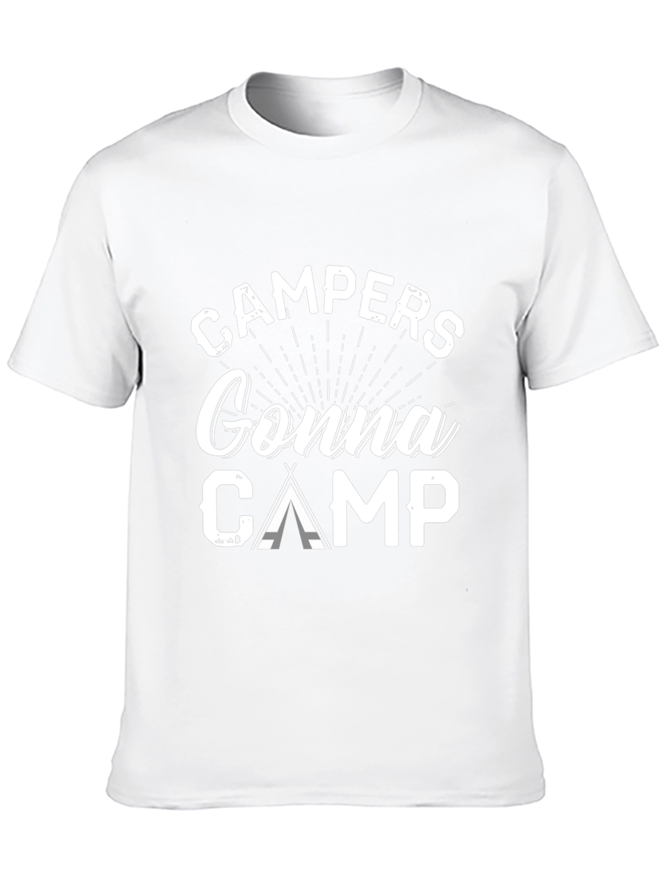 Campers Gonna Camp Black T-Shirt