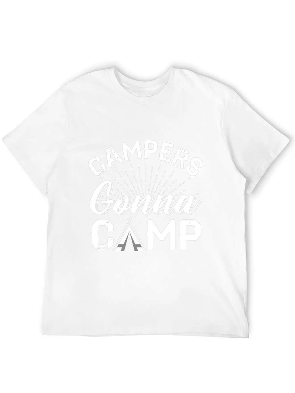 Campers Gonna Camp Black T-Shirt