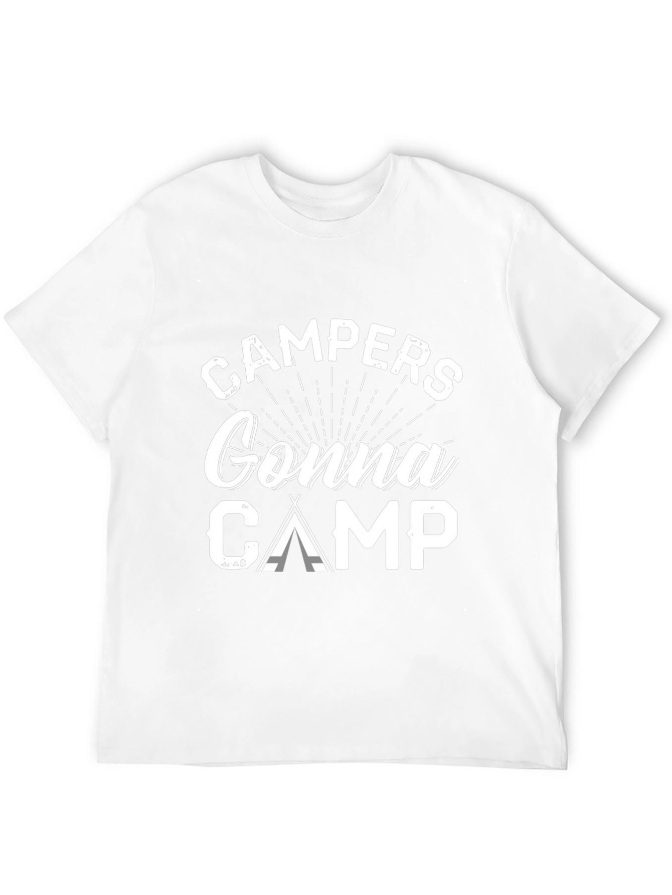 Campers Gonna Camp Black T-Shirt