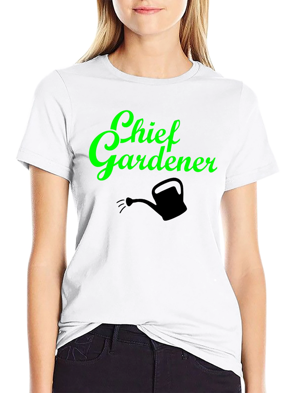 Chief Gardener T-Shirt - Funny Gardening Tee