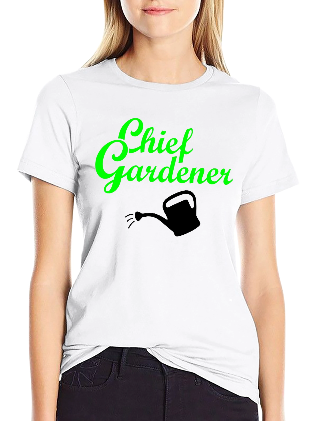 Chief Gardener T-Shirt - Funny Gardening Tee