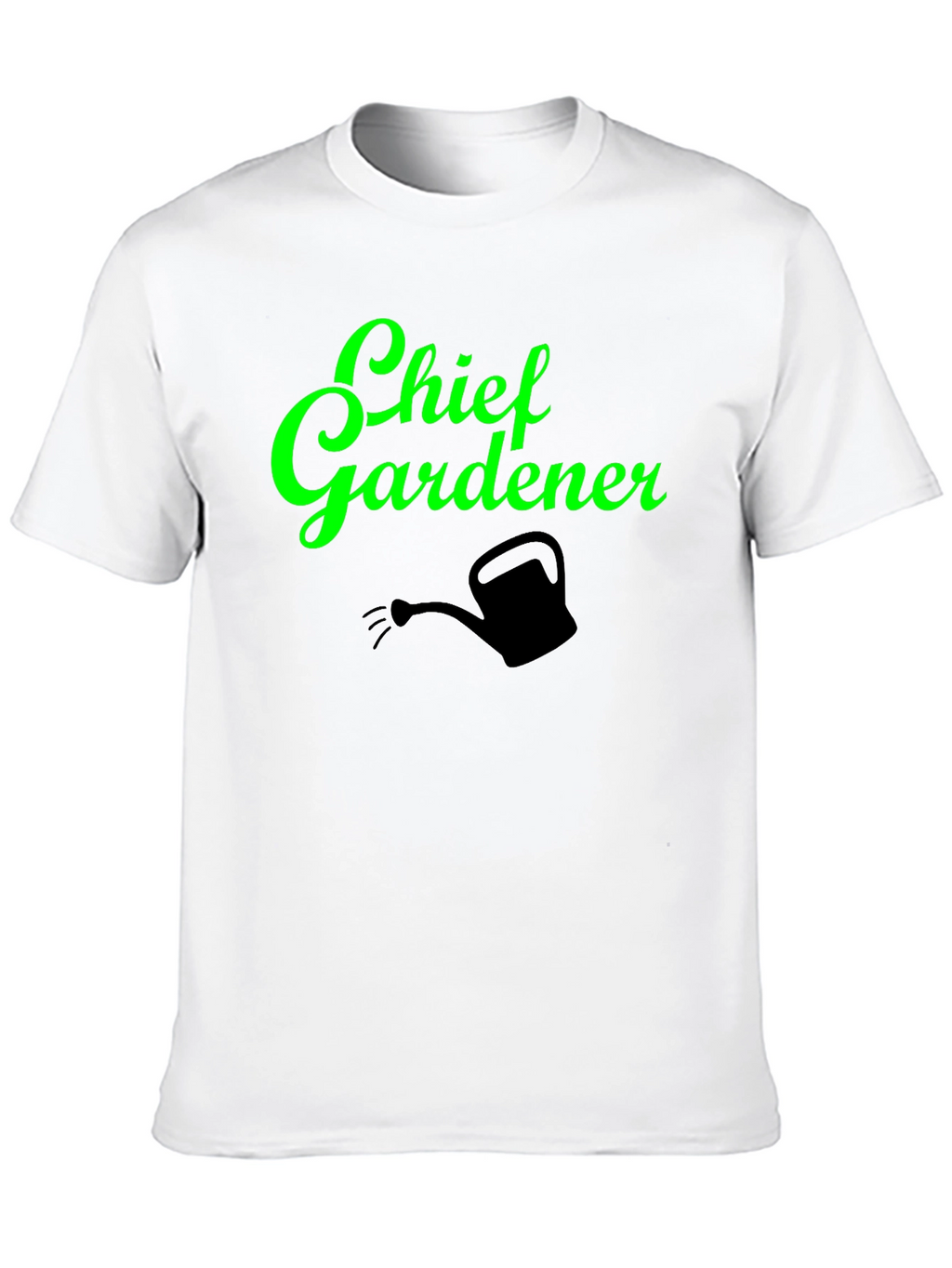 Chief Gardener T-Shirt - Funny Gardening Tee