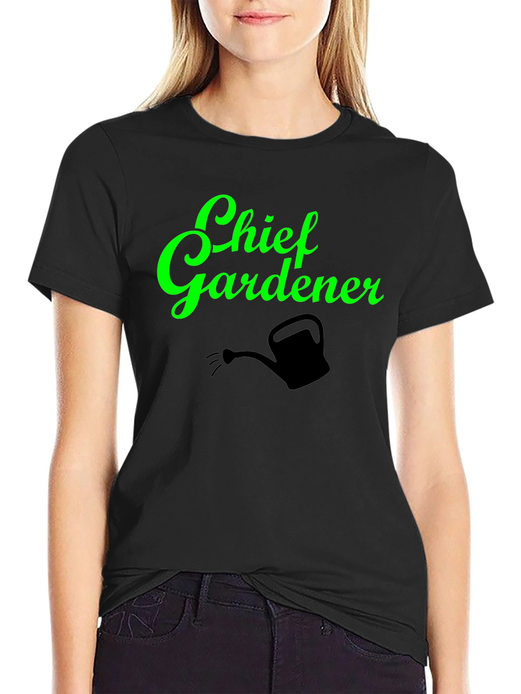 Chief Gardener T-Shirt - Funny Gardening Tee