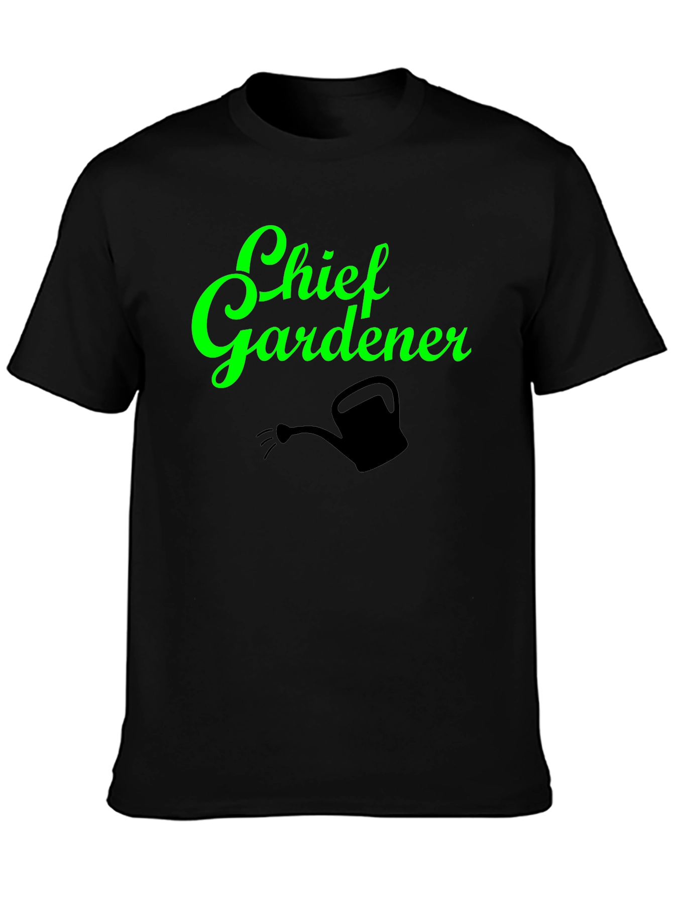 Chief Gardener T-Shirt - Funny Gardening Tee