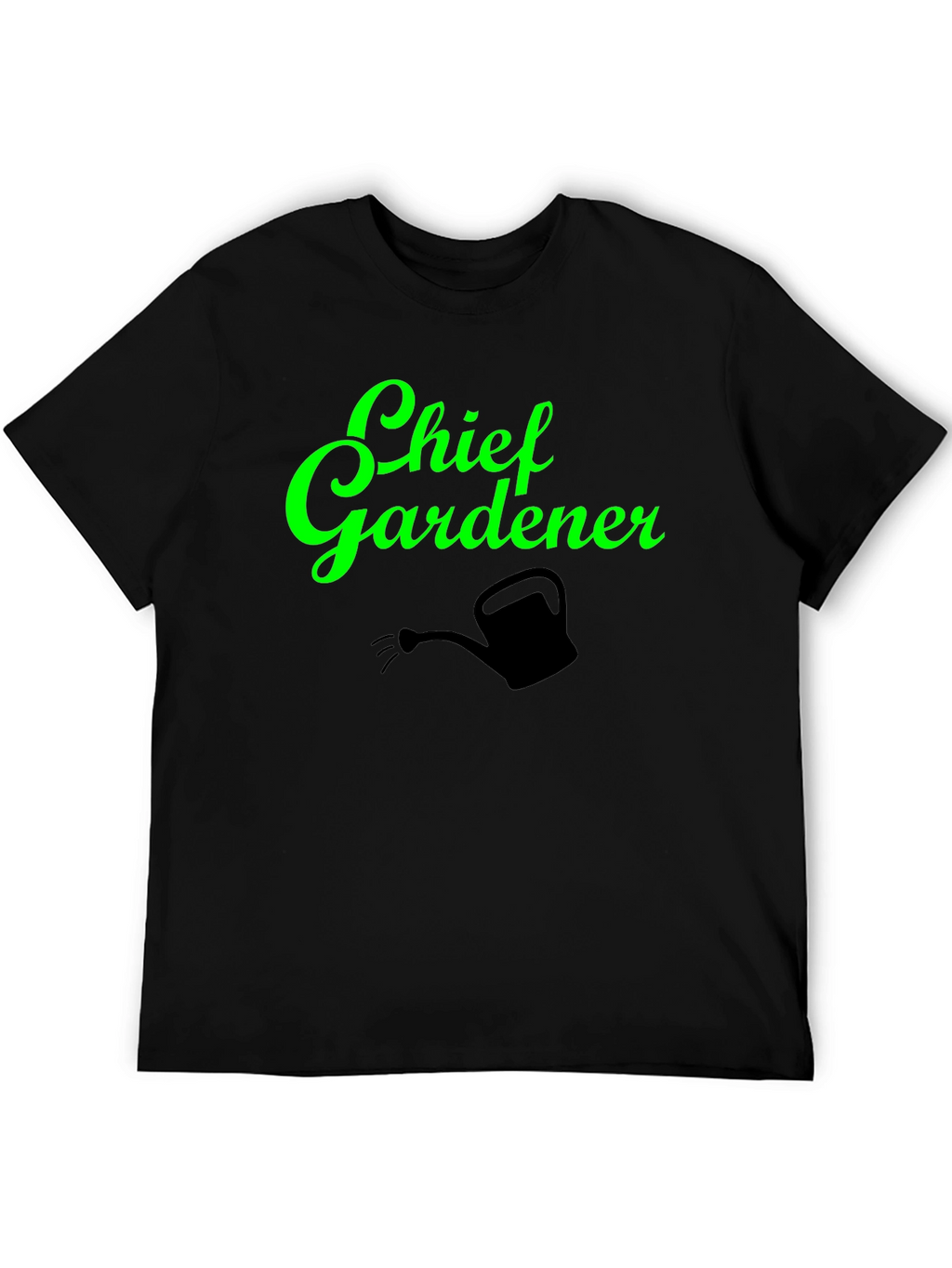 Chief Gardener T-Shirt - Funny Gardening Tee