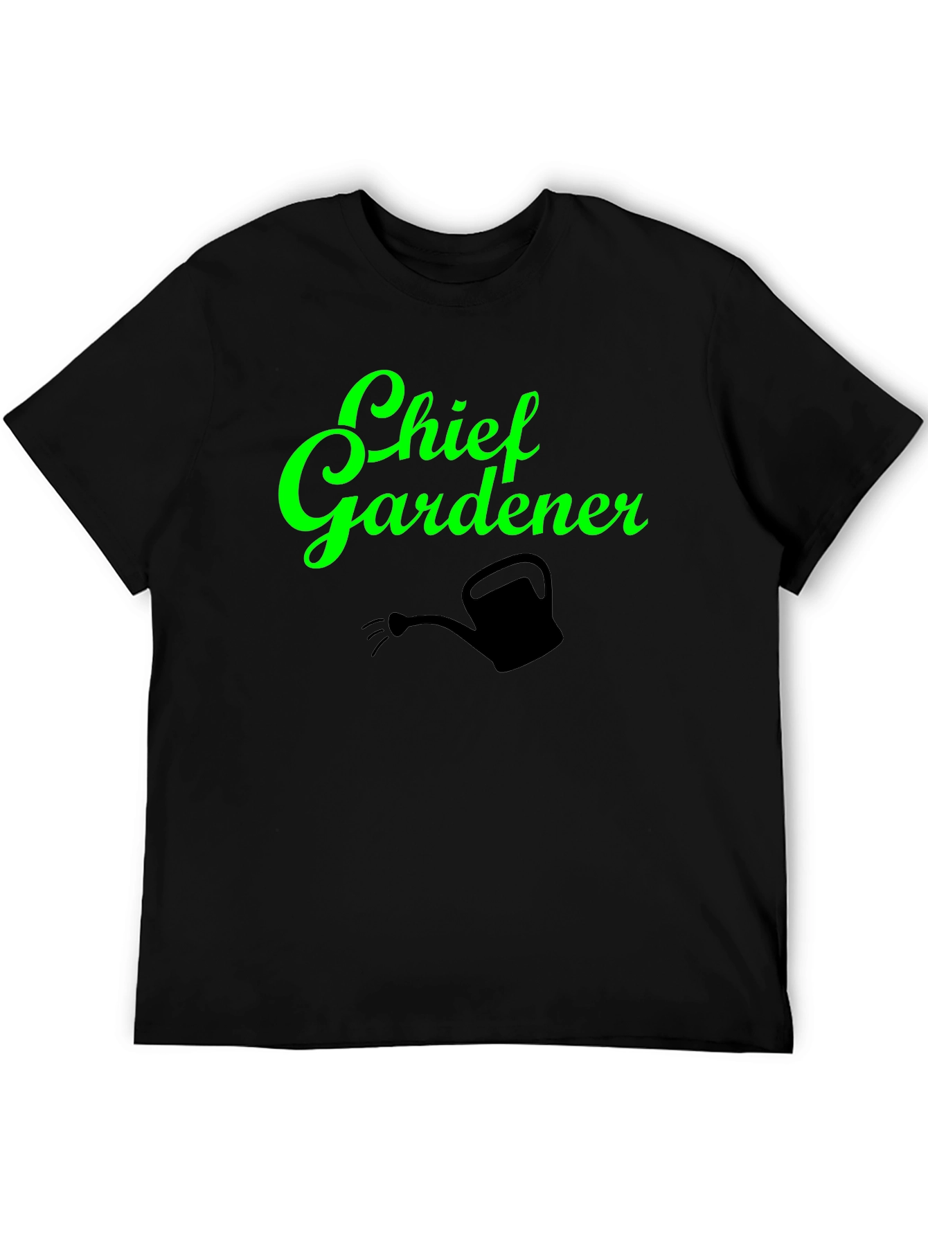 Chief Gardener T-Shirt - Funny Gardening Tee