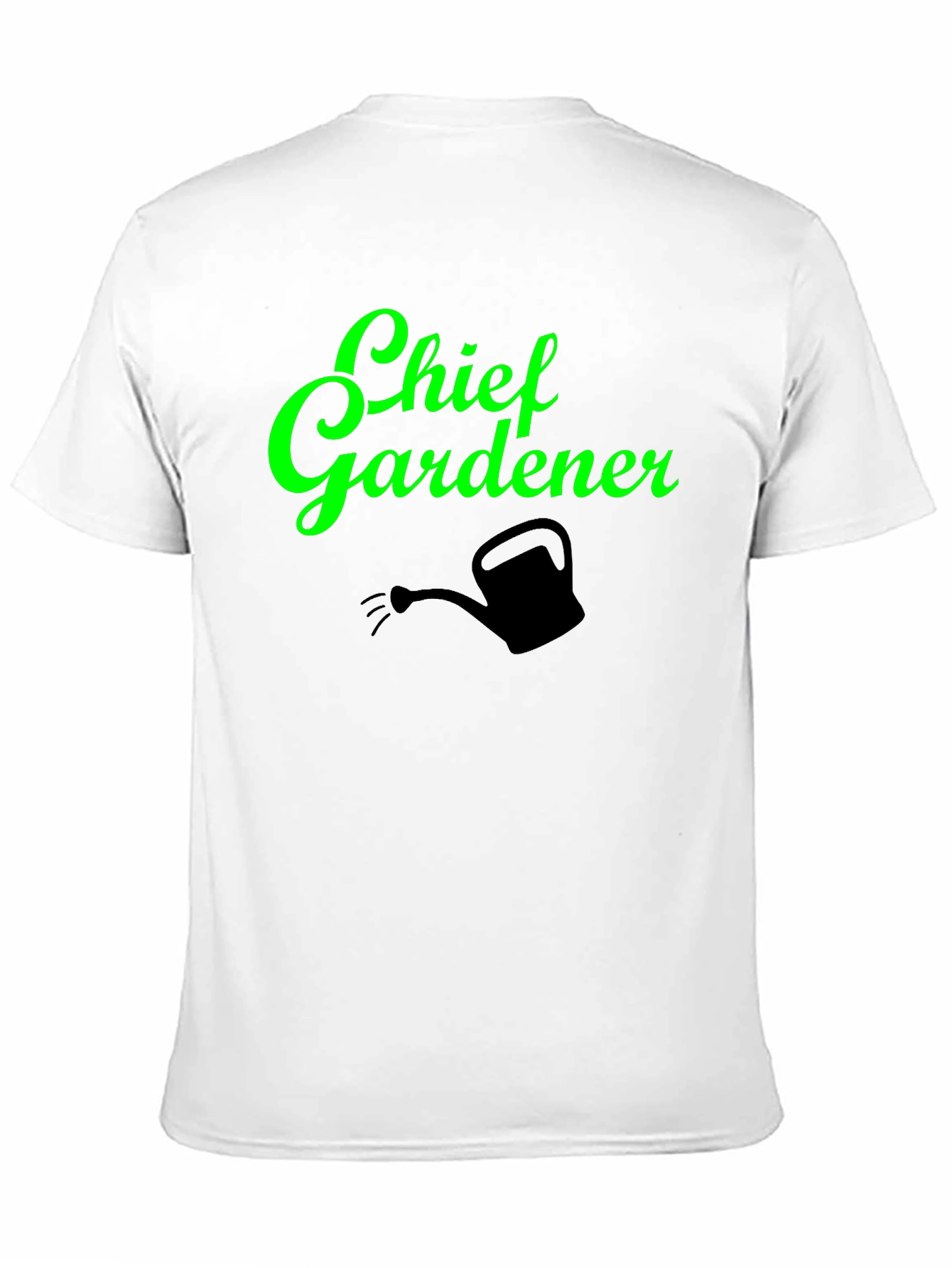 Chief Gardener T-Shirt - Funny Gardening Tee